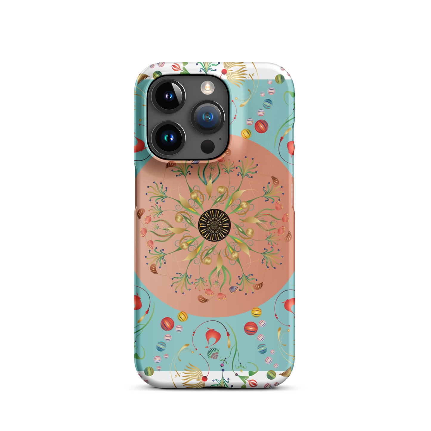 Snap case for iPhone® Kukloso Kuklos Mandala No 4390-A - Free Shipping