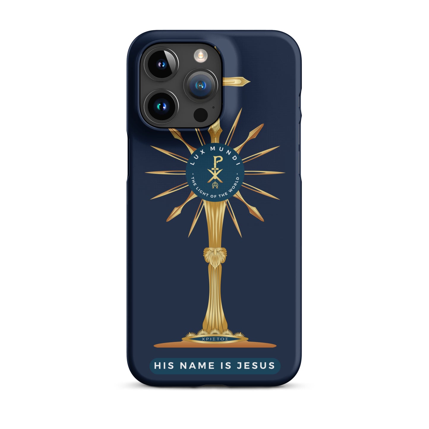 Snap case for iPhone® Kukloso LUX MUNDI 'Light of the World' - Free Shipping