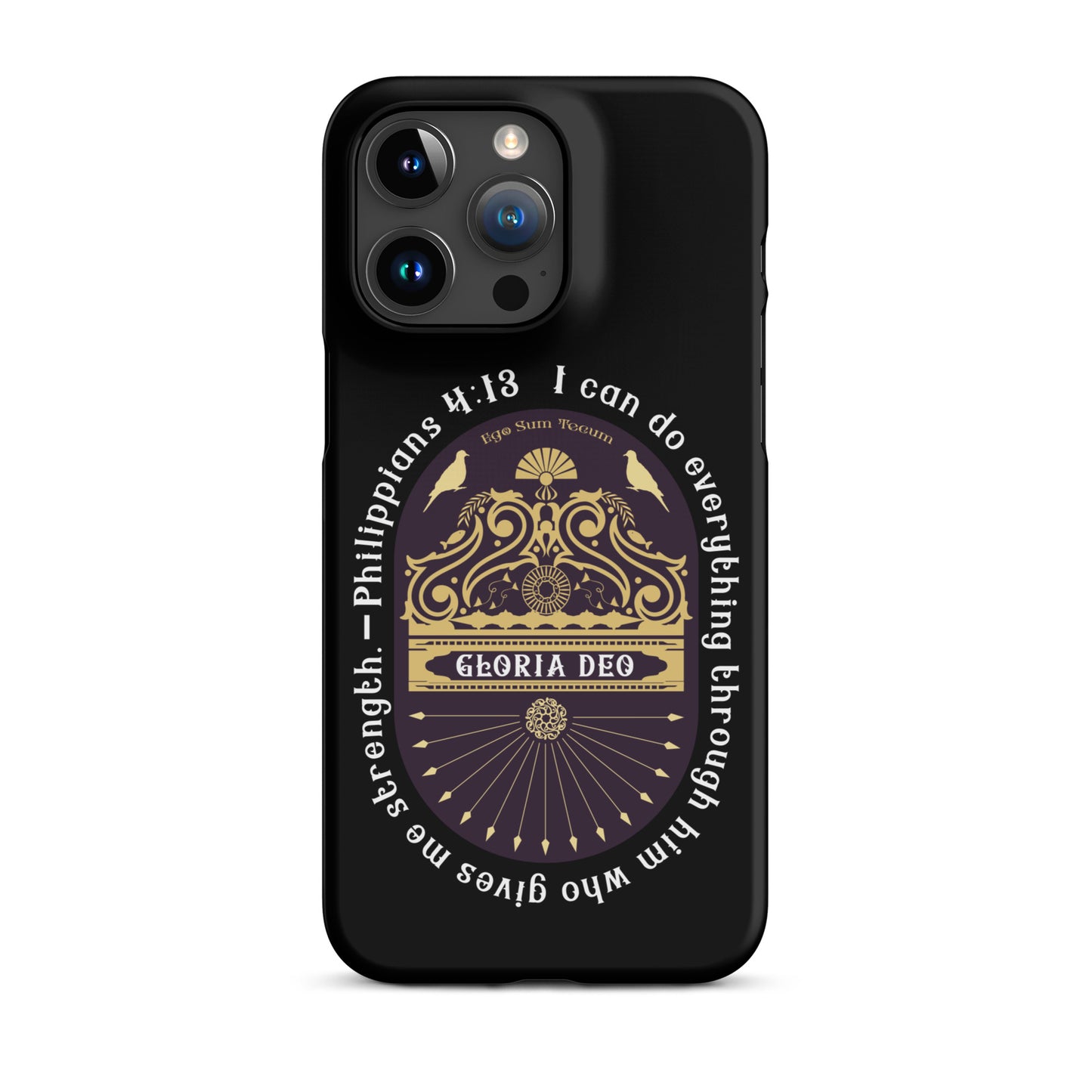 Snap case for iPhone® Kukloso Philippians 4:13 - Free Shipping