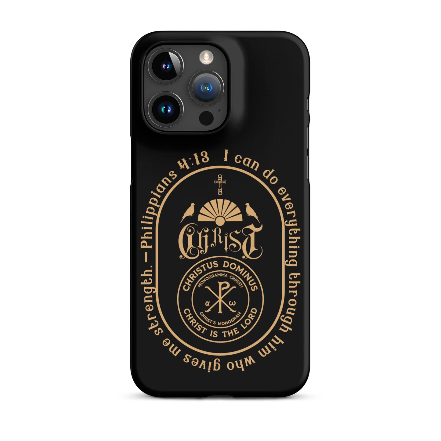 Snap case for iPhone® Kukloso Phillipians 4:13 A - Free Shipping