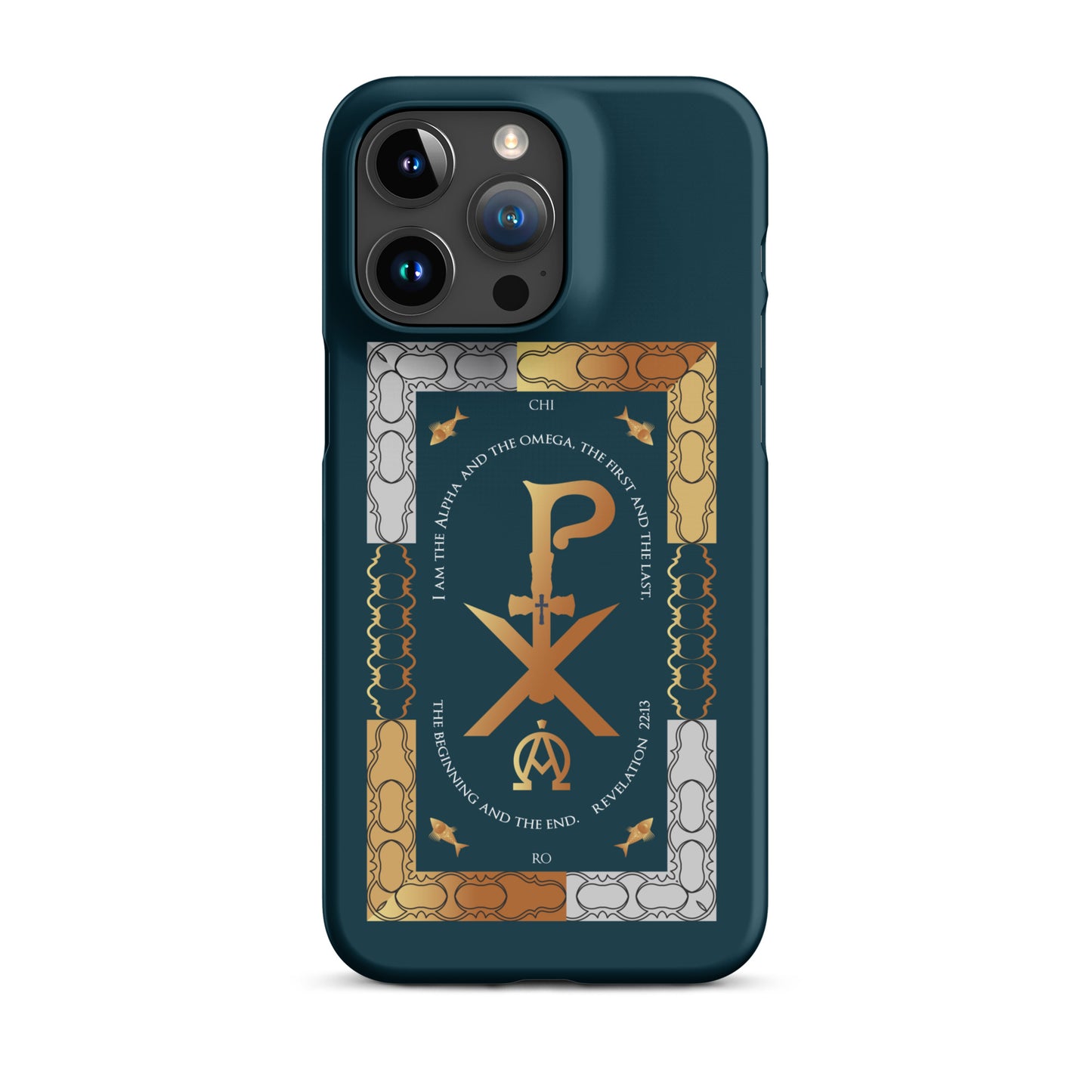 Snap case for iPhone® Kukloso CHI RO Christogram No 19 - Free Shipping