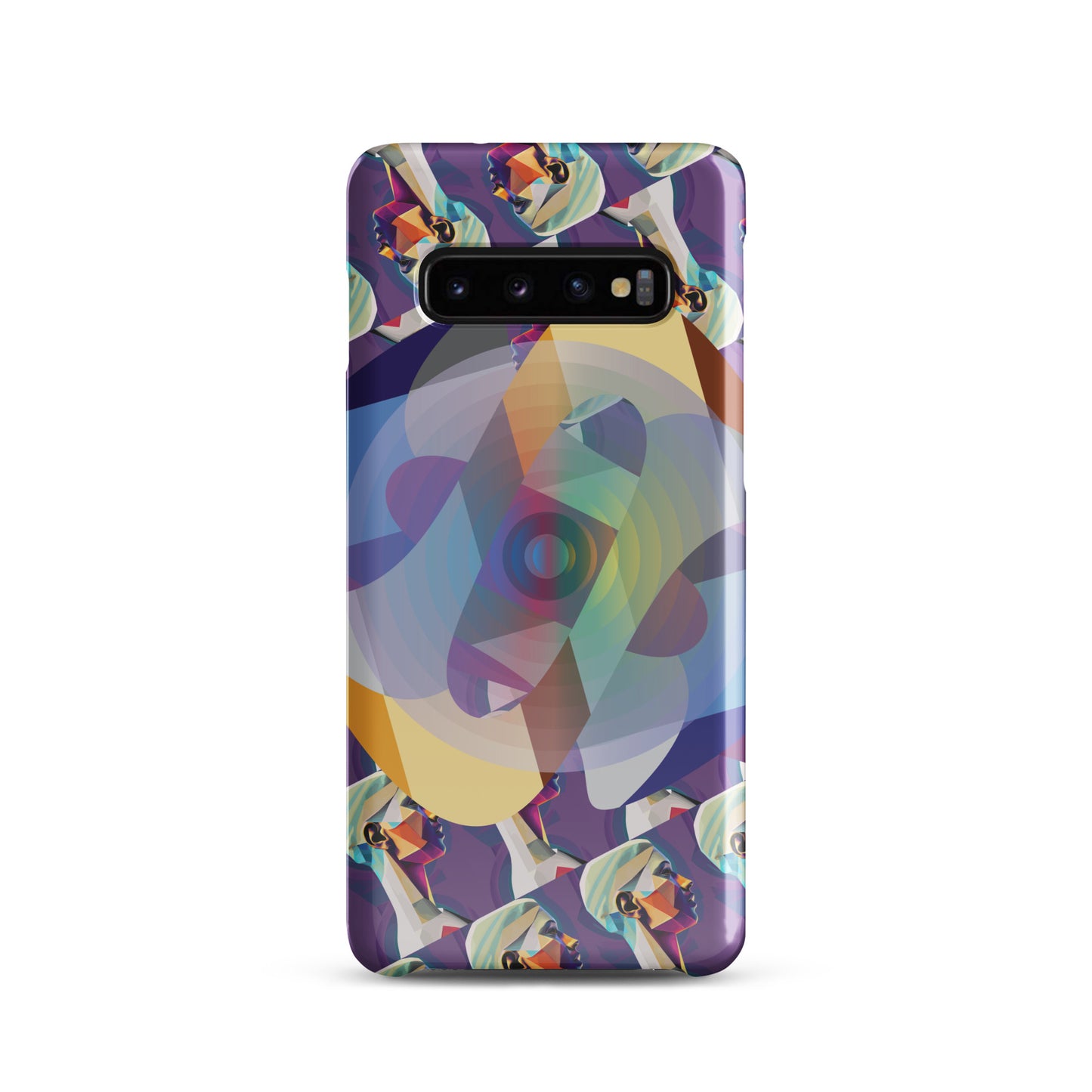 Snap case for Samsung® Kukloso Cubist Face Collage No 1 - Free