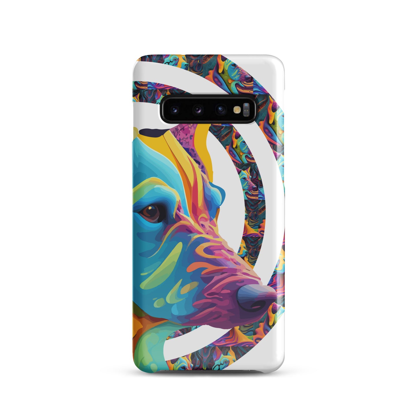 Snap case for Samsung® Kukloso German Sheperd Liquid Color Series No 1 - Free Shipping