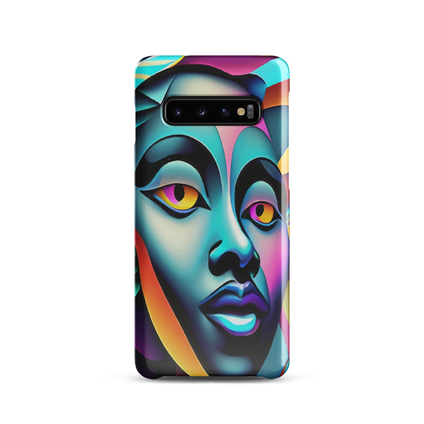 Snap case for Samsung® Kukloso Cubist Faces No 2 - Free Shipping