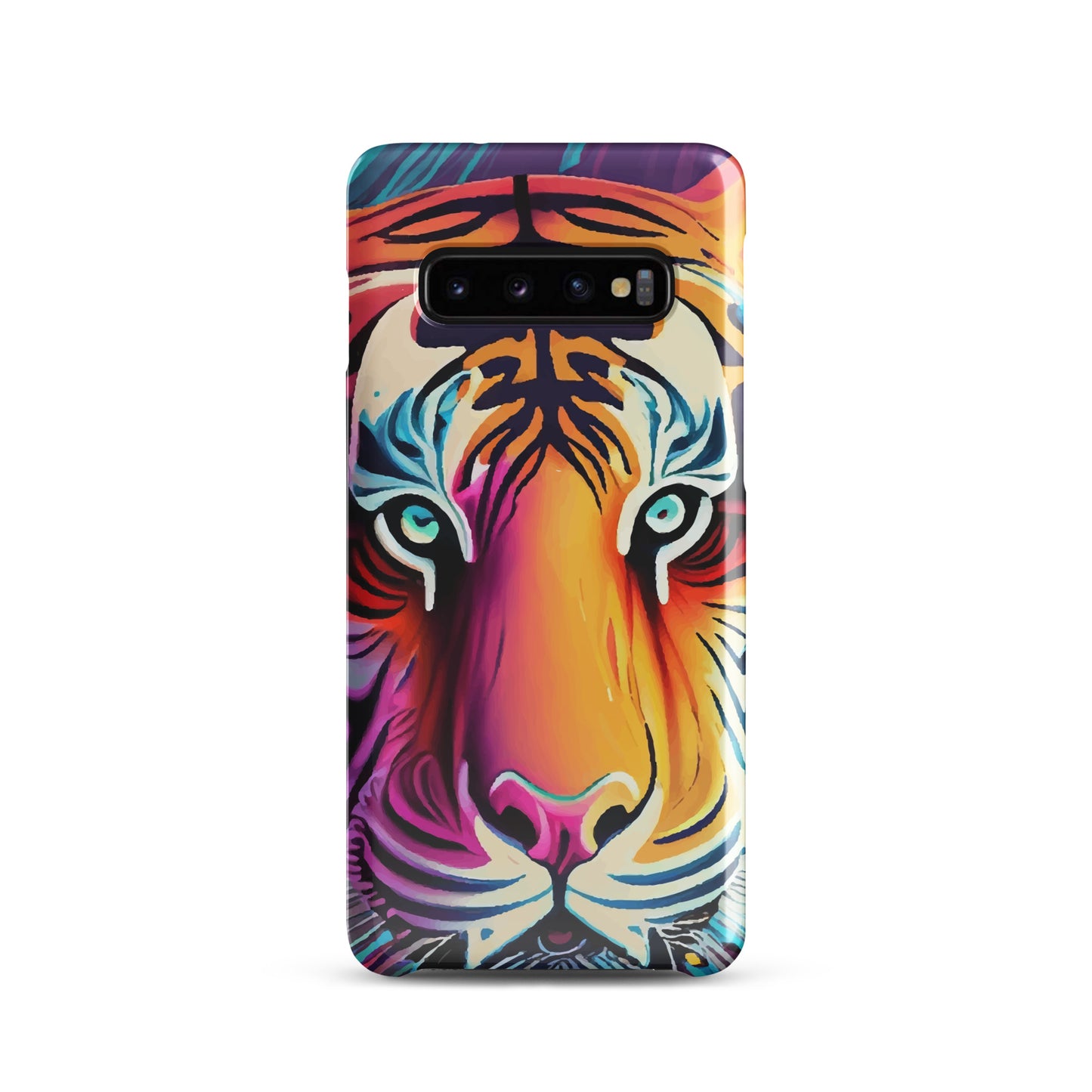 Snap case for Samsung® Kukloso Cubist Faces Mr. Tiger - Free Shipping