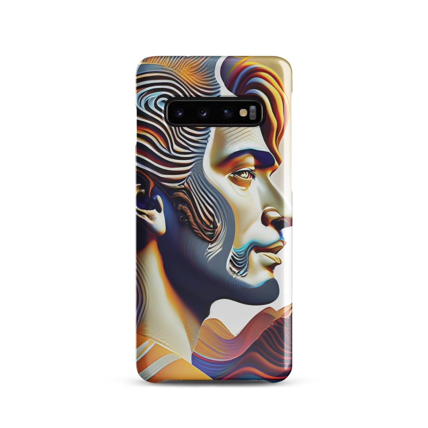 Snap case for Samsung® Kukloso Cubist Faces No 19 - Free Shipping