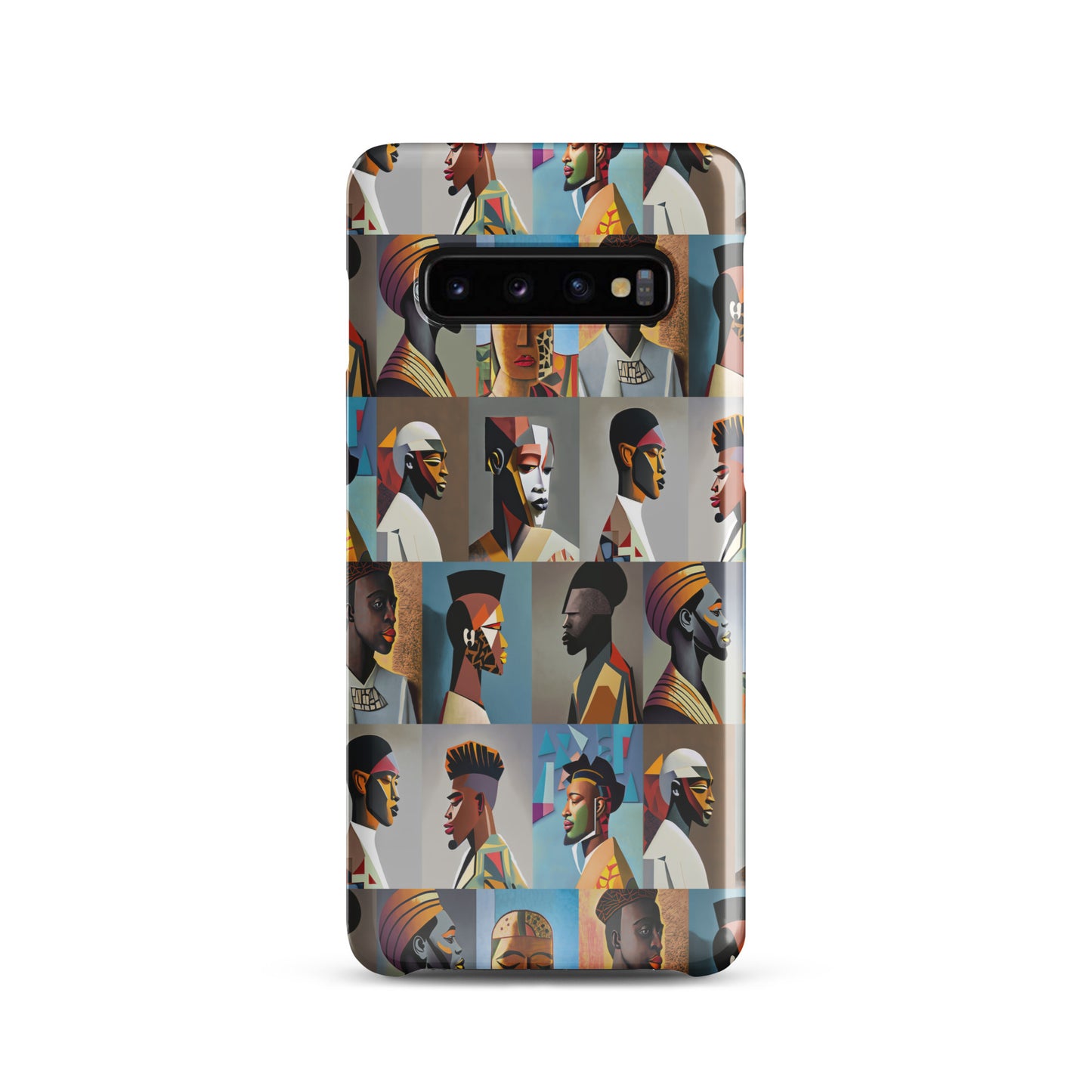 Snap case for Samsung® Kukloso Cubist Faces No 23 - Free Shipping