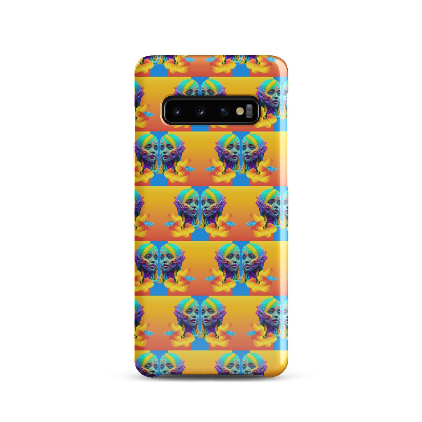 Snap case for Samsung® Kukloso Space Faces No 17 - Free Shipping - Free Shipping