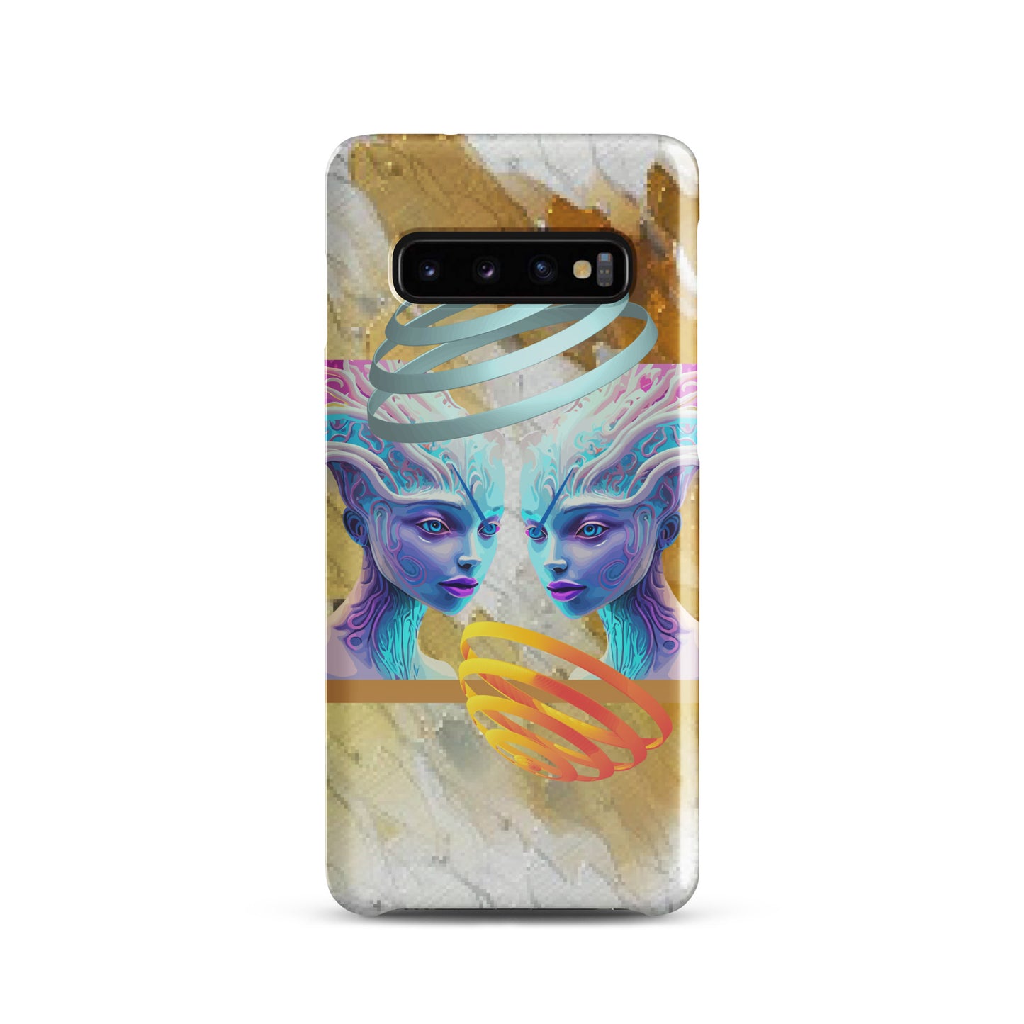 Snap case for Samsung® Kukloso Space Faces No 19 - Free Shipping - Free Shipping