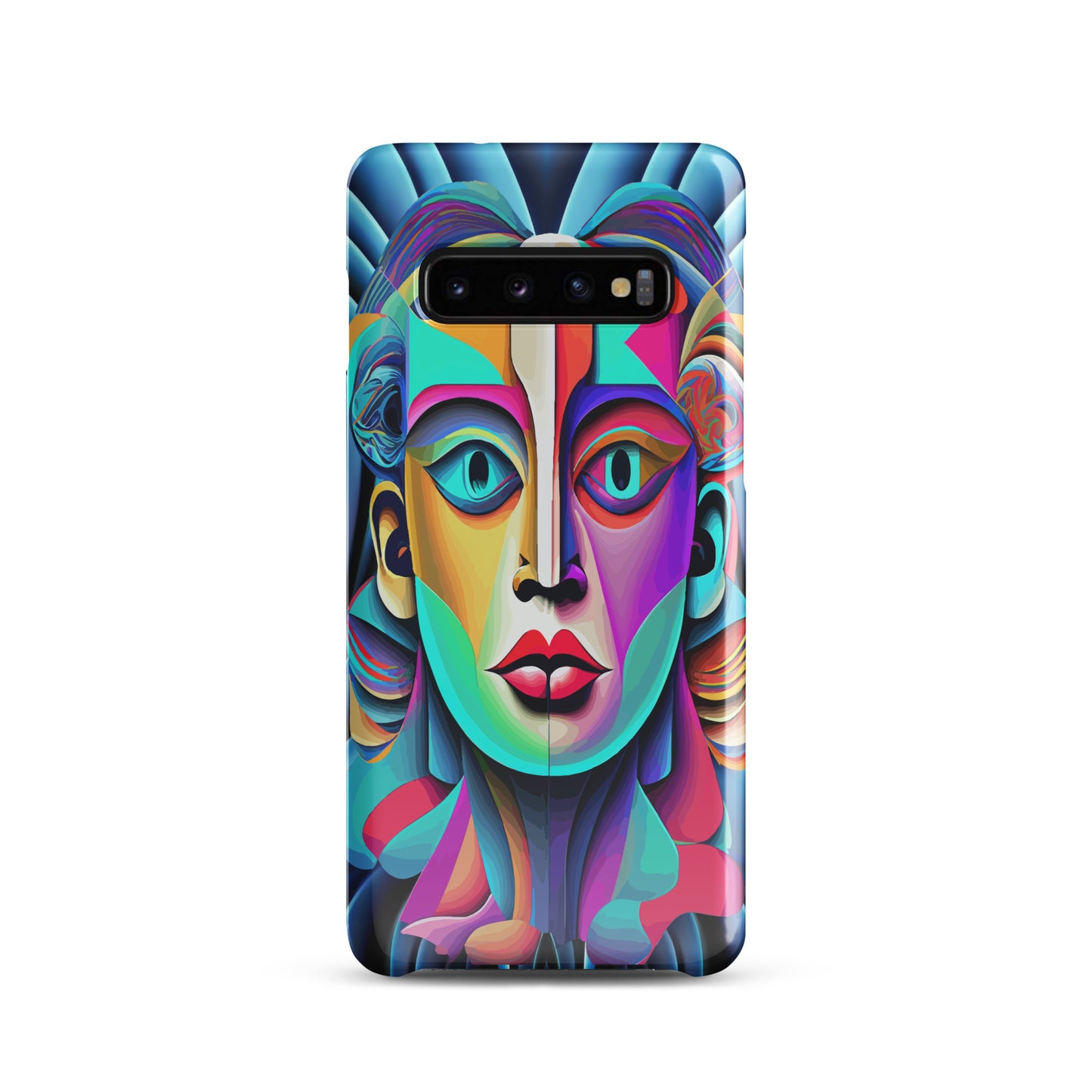 Snap case for Samsung® Kukloso Cubist Faces No 39 - Free Shipping