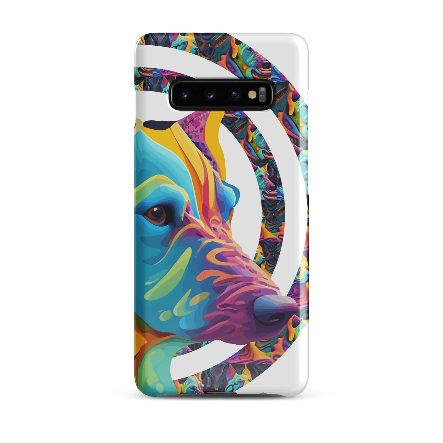 Snap case for Samsung® Kukloso German Sheperd Liquid Color Series No 1 - Free Shipping