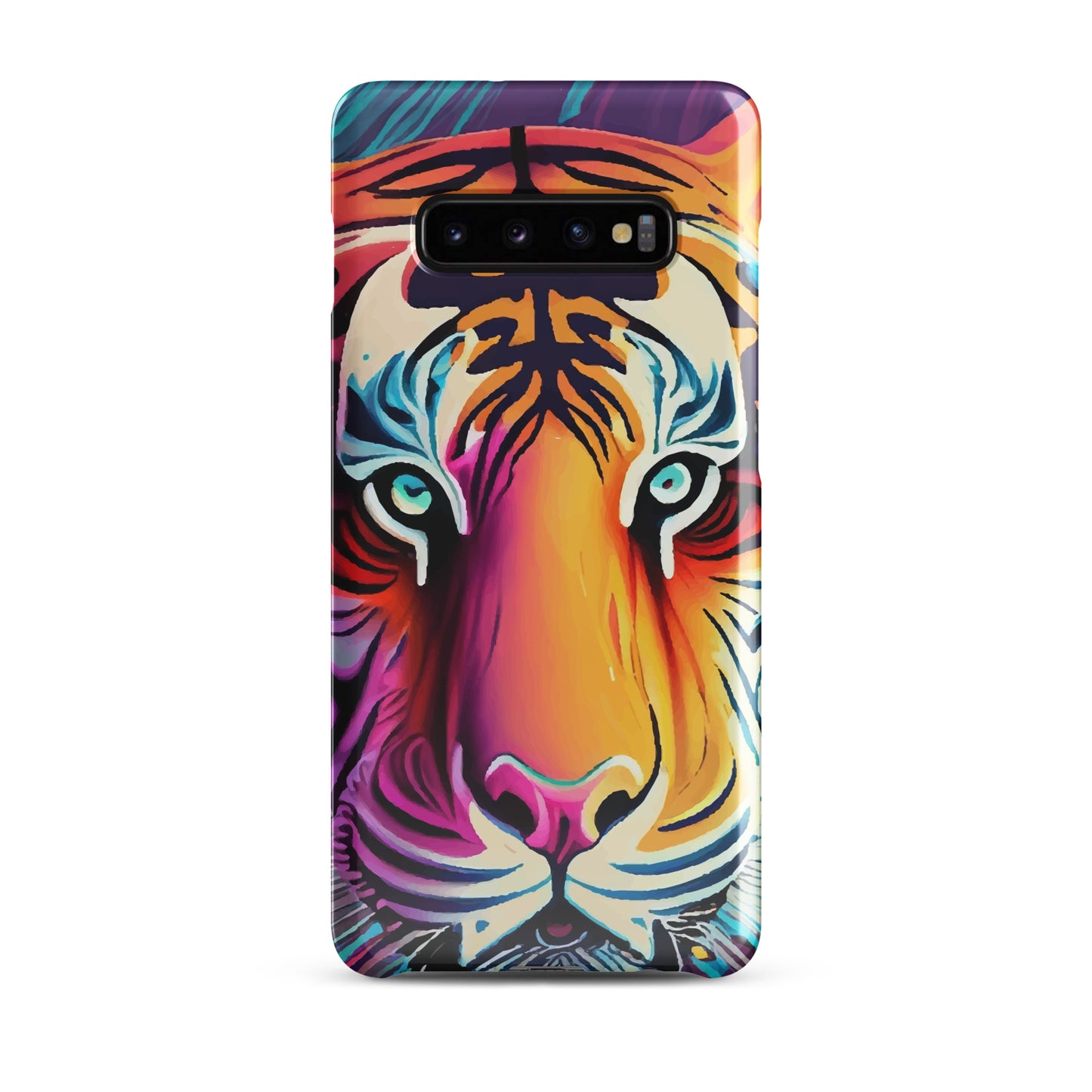 Snap case for Samsung® Kukloso Cubist Faces Mr. Tiger - Free Shipping