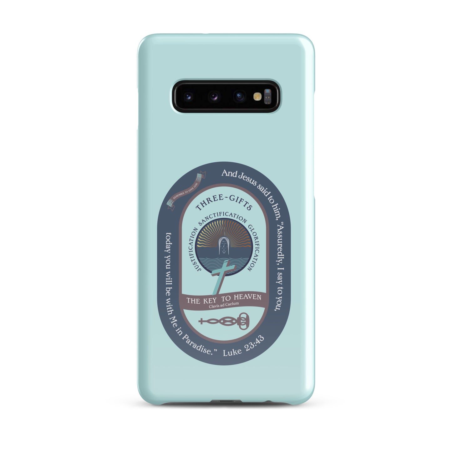 Snap case for Samsung® Kukloso Luke 23:43 - Free Shipping