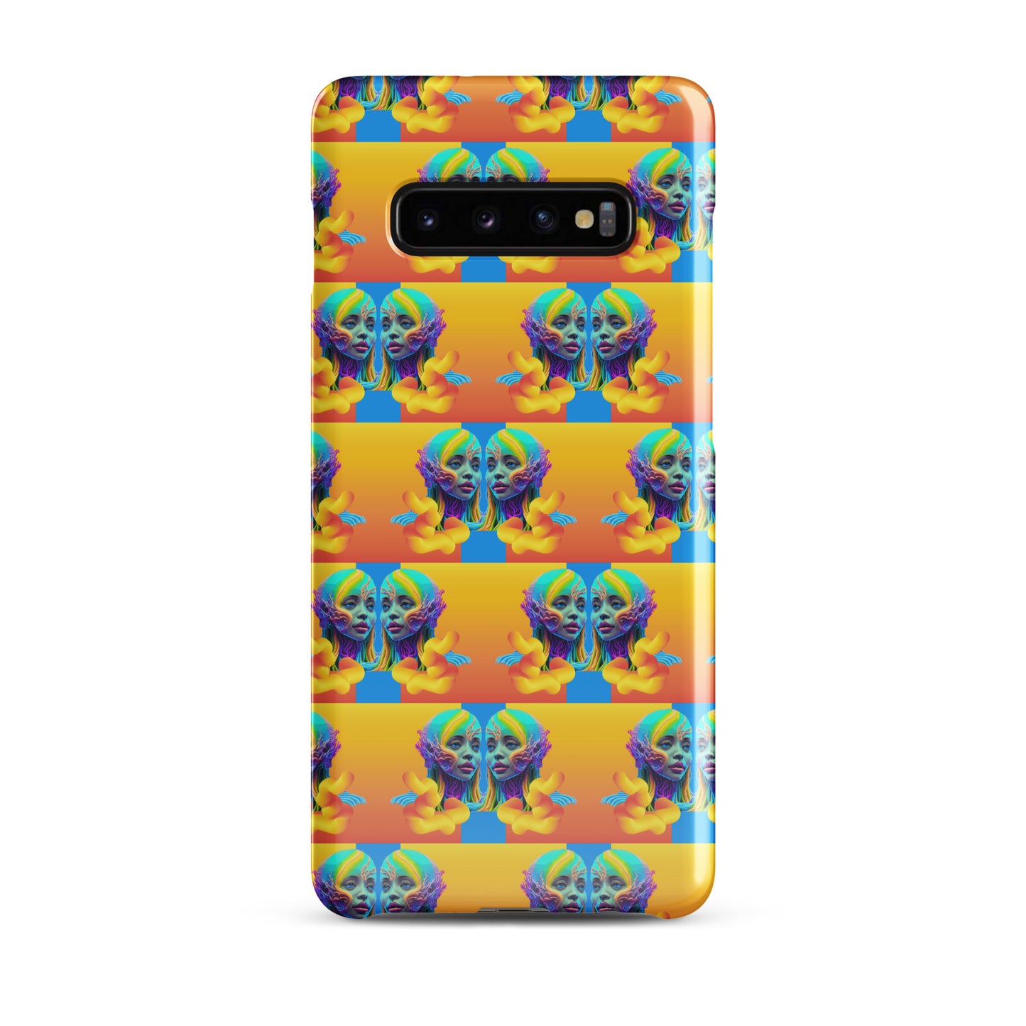 Snap case for Samsung® Kukloso Space Faces No 17 - Free Shipping - Free Shipping