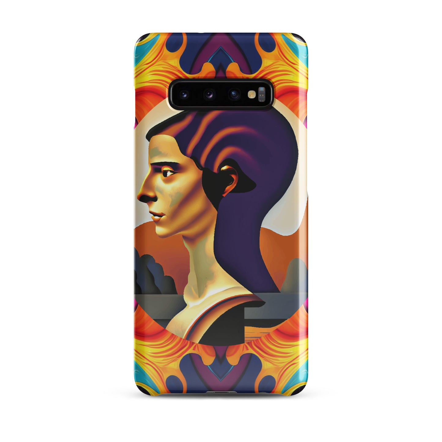 Snap case for Samsung® Kukloso Cubist Faces No 36 - Free Shipping