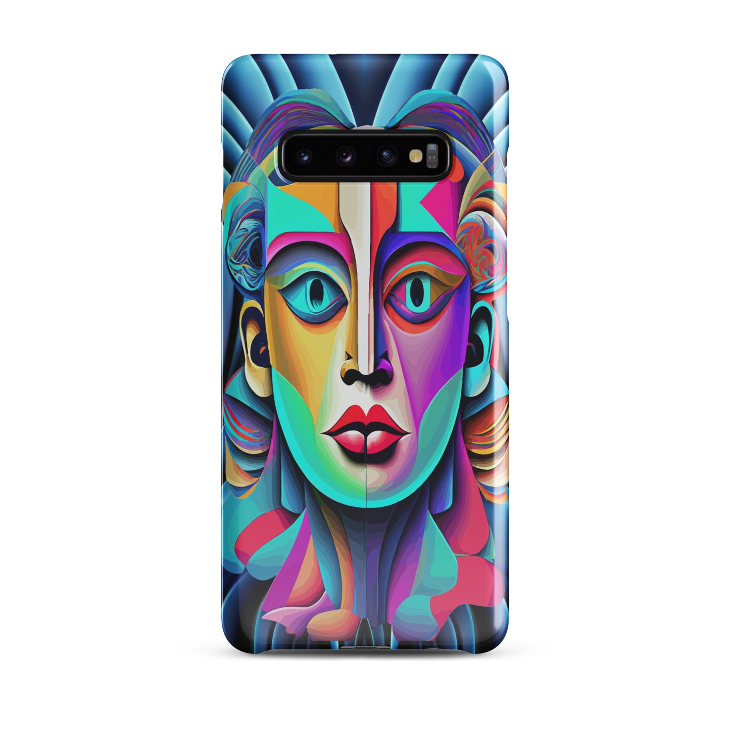 Snap case for Samsung® Kukloso Cubist Faces No 39 - Free Shipping