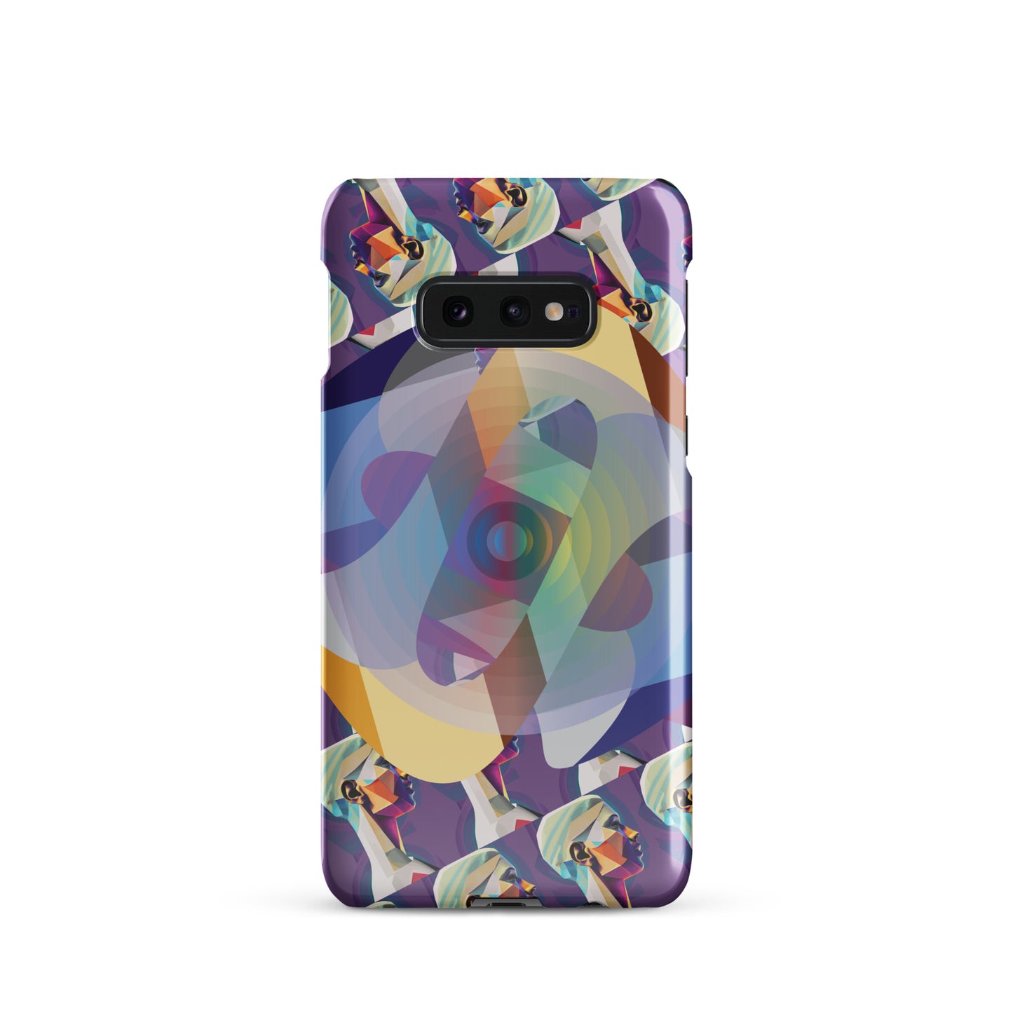 Snap case for Samsung® Kukloso Cubist Face Collage No 1 - Free