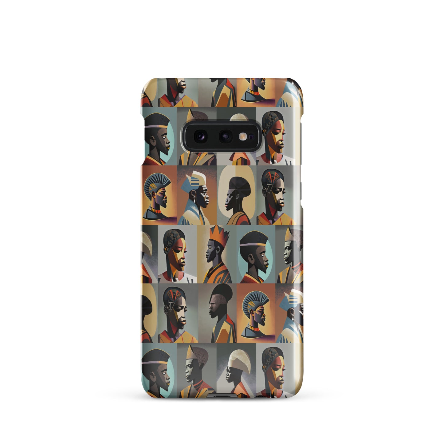 Snap case for Samsung® Kukloso Cubist Faces Collage No 24 - Free Shipping