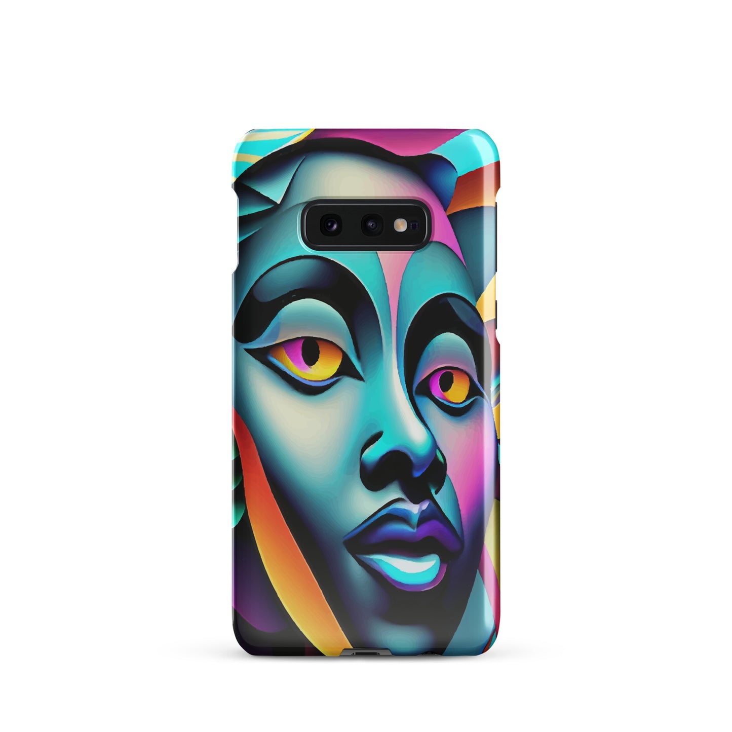 Snap case for Samsung® Kukloso Cubist Faces No 2 - Free Shipping