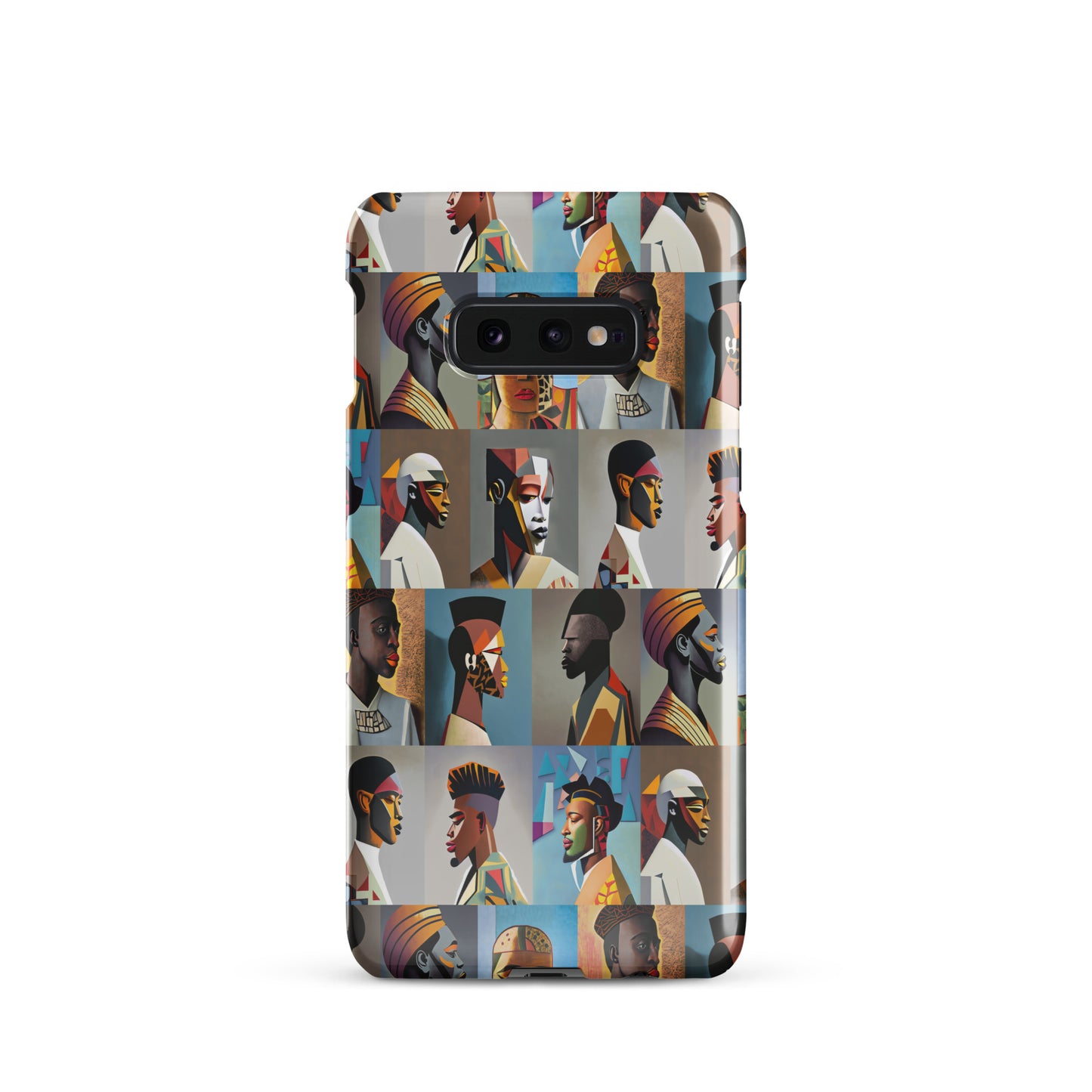 Snap case for Samsung® Kukloso Cubist Faces No 23 - Free Shipping