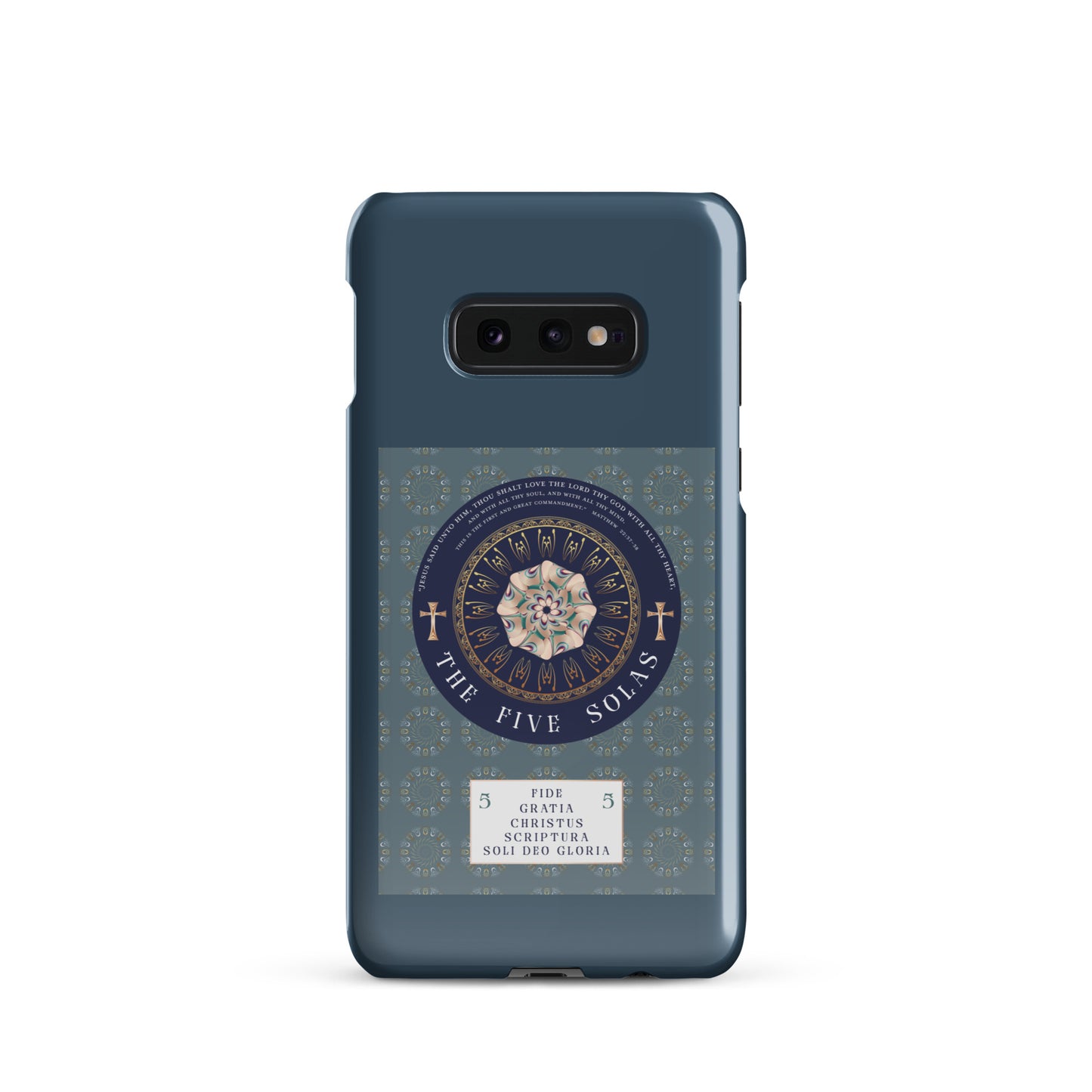 Snap case for Samsung® Kukloso The Five Solas of the Reformation No 10 A - Free Shipping