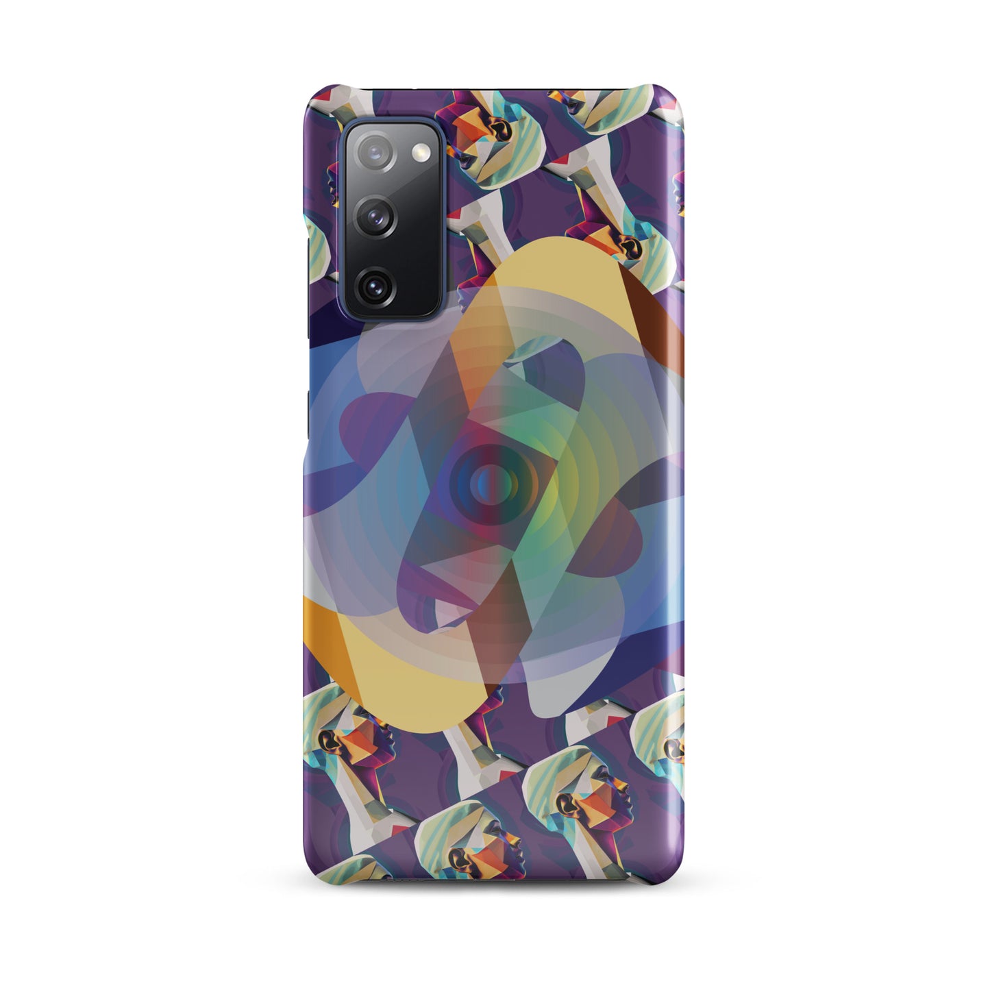 Snap case for Samsung® Kukloso Cubist Face Collage No 1 - Free