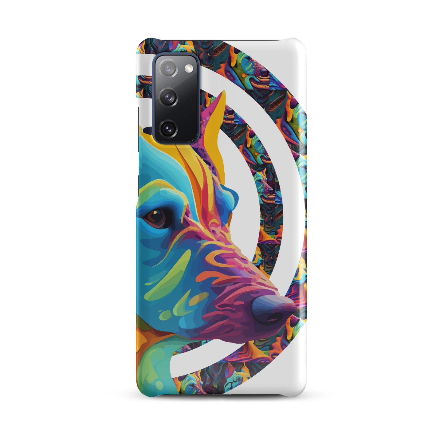 Snap case for Samsung® Kukloso German Sheperd Liquid Color Series No 1 - Free Shipping