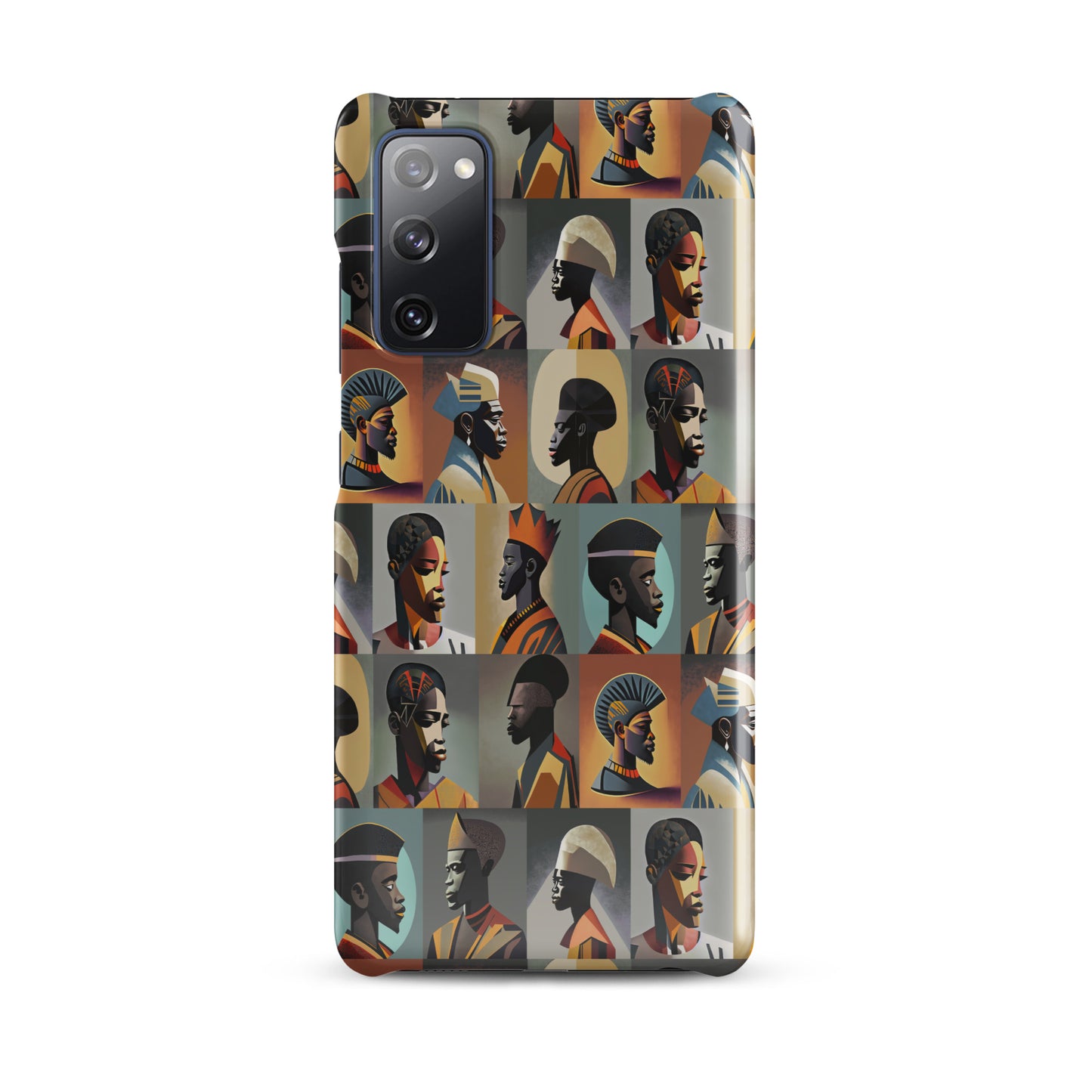 Snap case for Samsung® Kukloso Cubist Faces Collage No 24 - Free Shipping