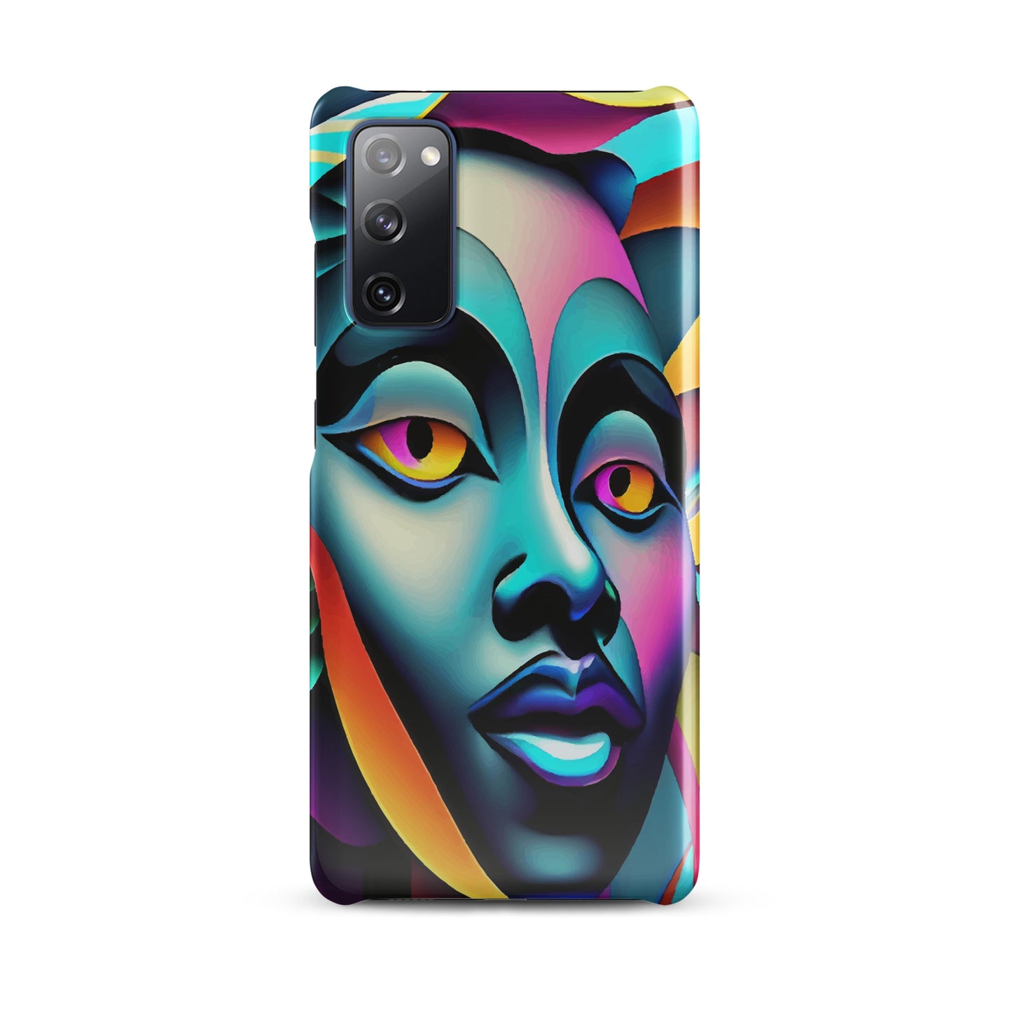 Snap case for Samsung® Kukloso Cubist Faces No 2 - Free Shipping