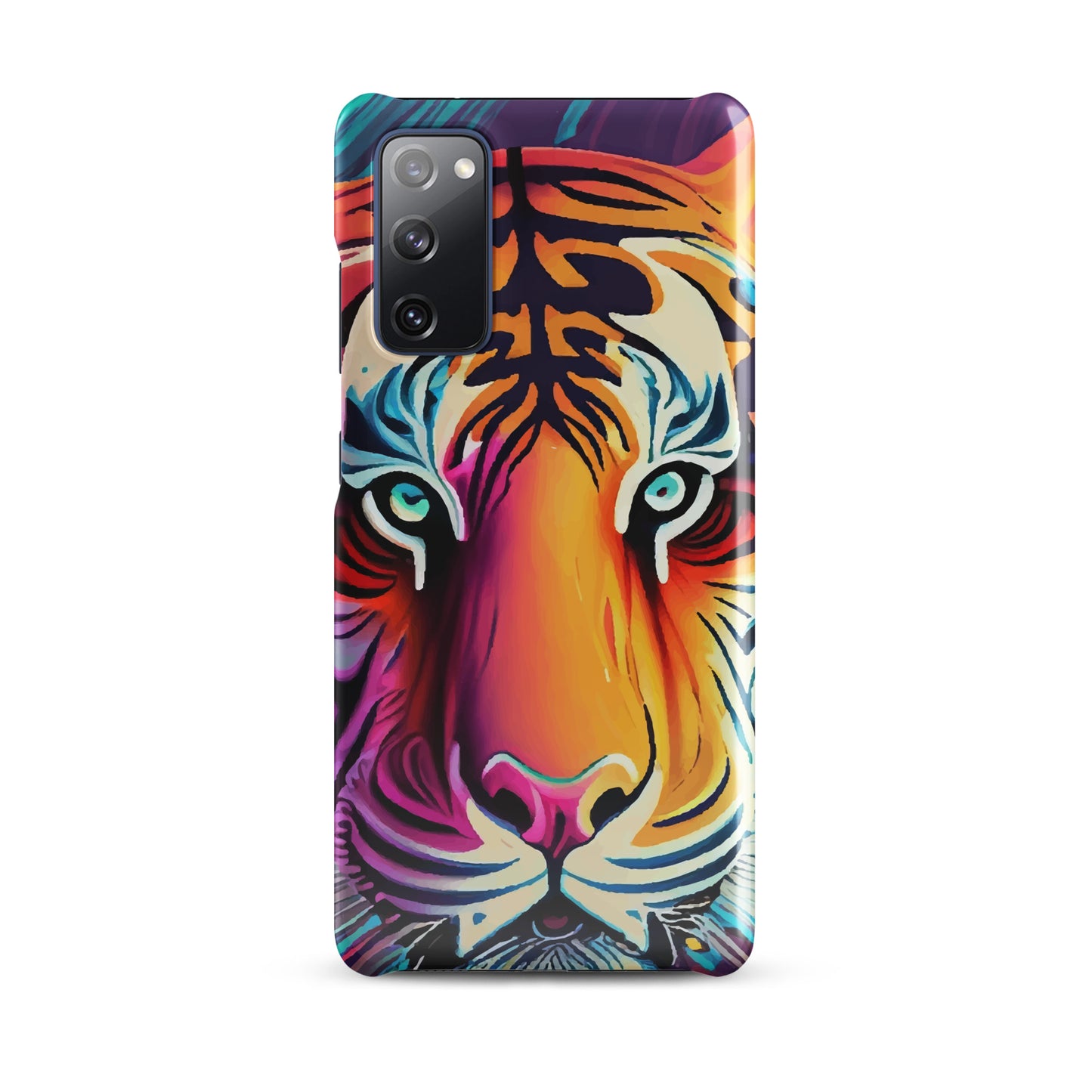 Snap case for Samsung® Kukloso Cubist Faces Mr. Tiger - Free Shipping