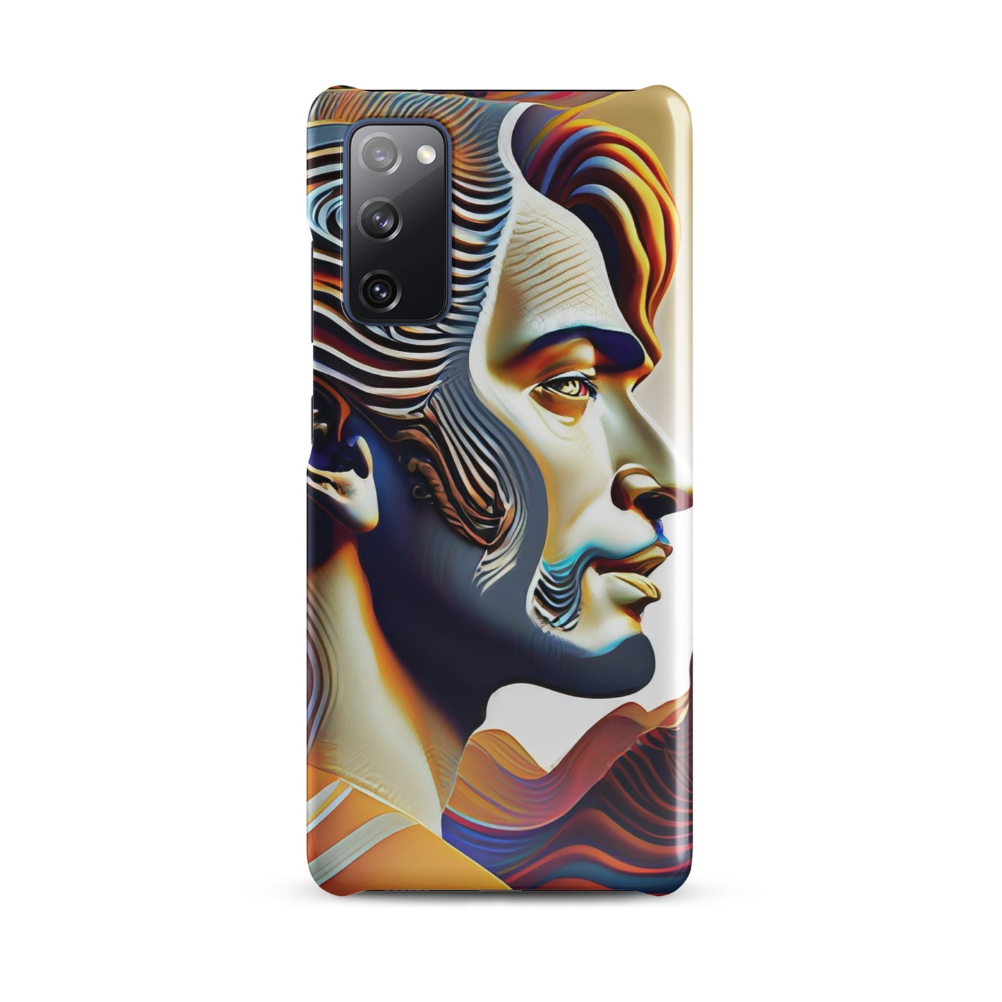 Snap case for Samsung® Kukloso Cubist Faces No 19 - Free Shipping