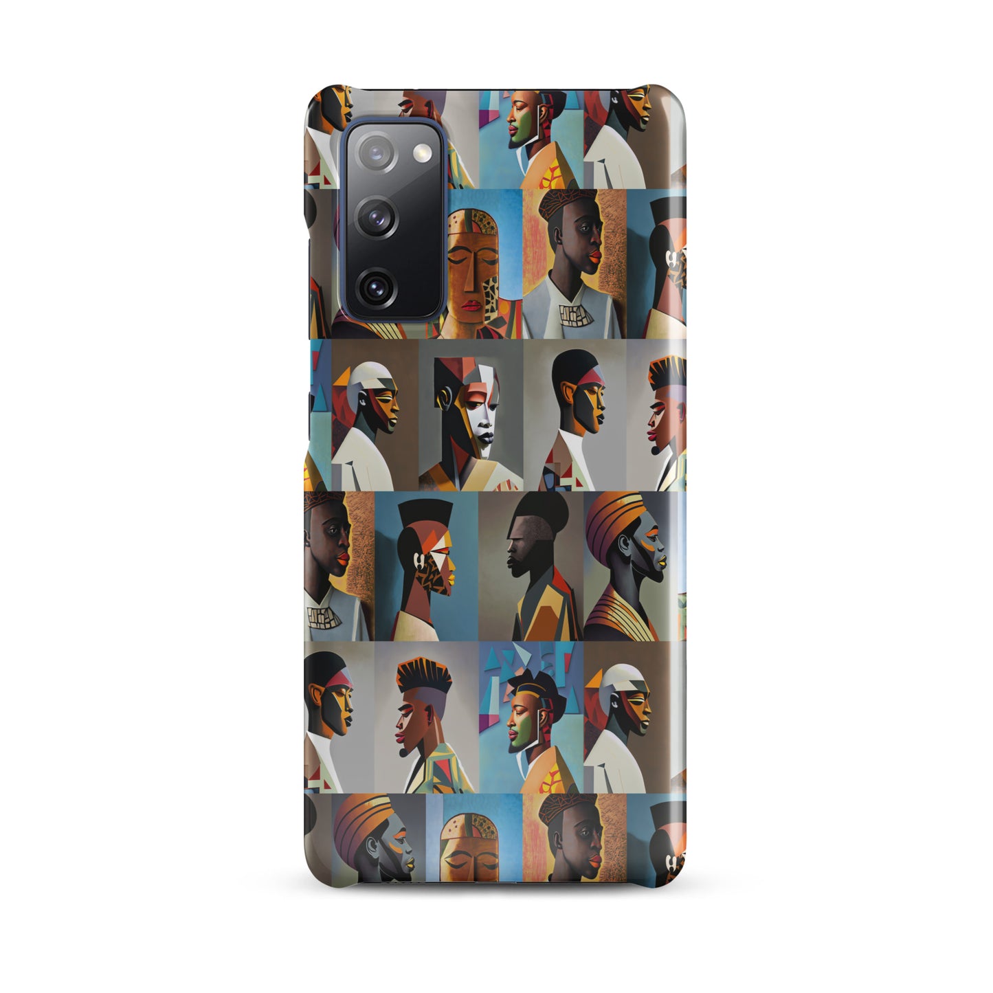 Snap case for Samsung® Kukloso Cubist Faces No 23 - Free Shipping