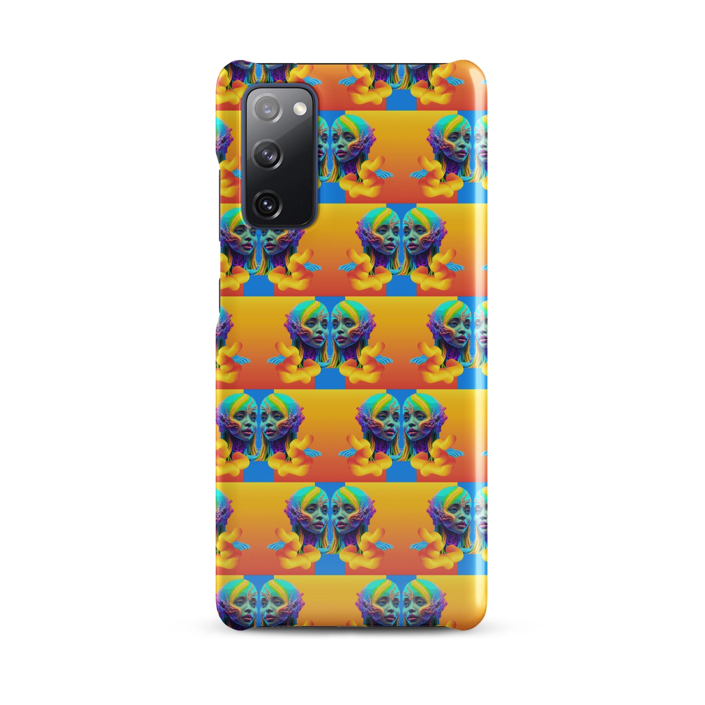 Snap case for Samsung® Kukloso Space Faces No 17 - Free Shipping - Free Shipping