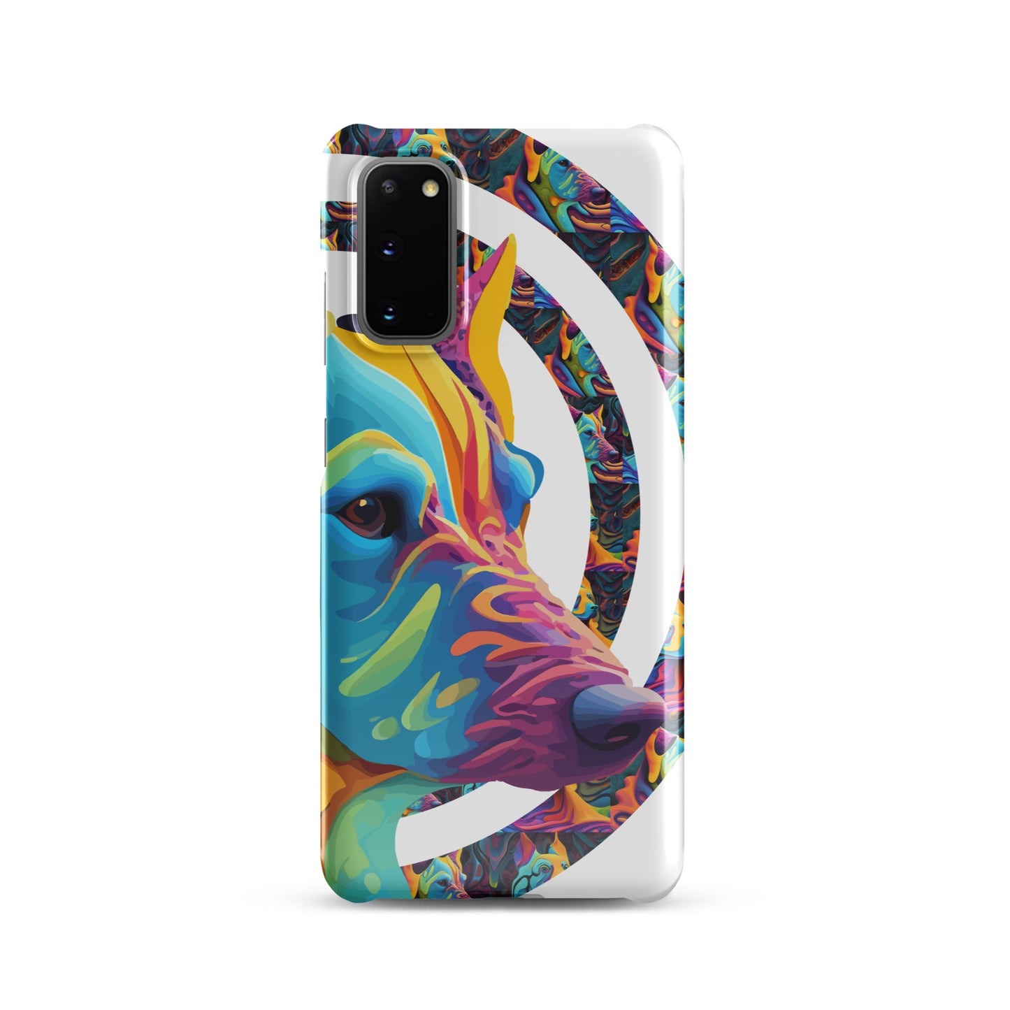 Snap case for Samsung® Kukloso German Sheperd Liquid Color Series No 1 - Free Shipping