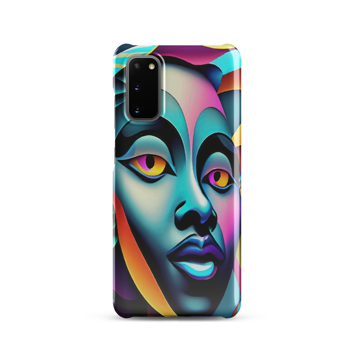 Snap case for Samsung® Kukloso Cubist Faces No 2 - Free Shipping