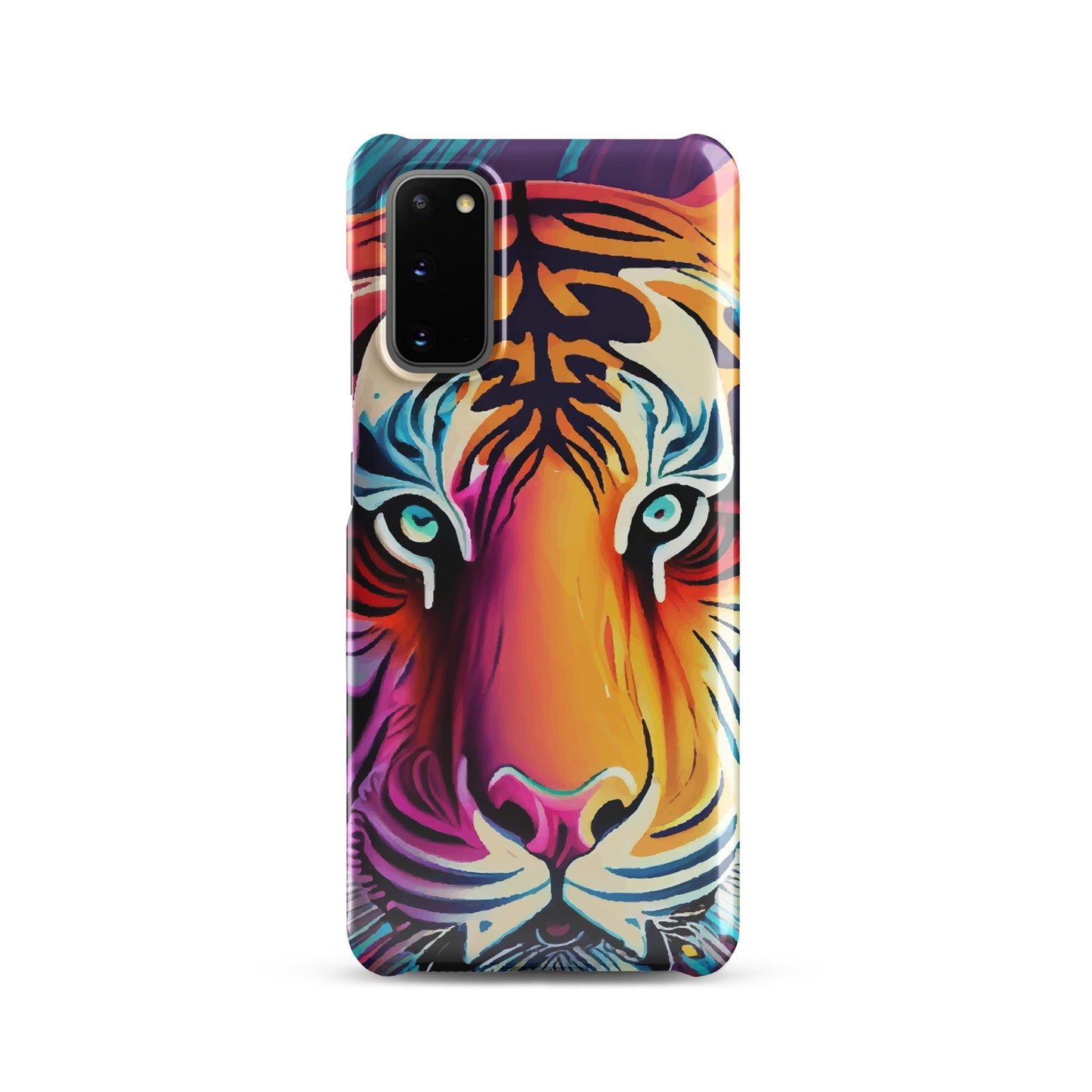 Snap case for Samsung® Kukloso Cubist Faces Mr. Tiger - Free Shipping