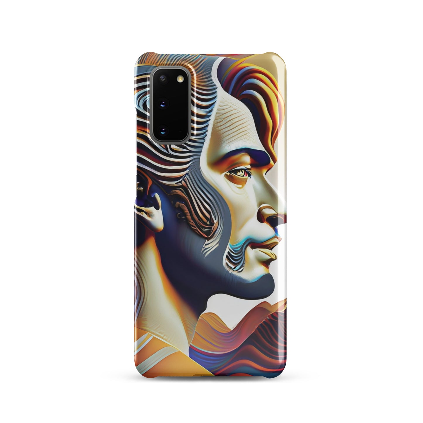 Snap case for Samsung® Kukloso Cubist Faces No 19 - Free Shipping