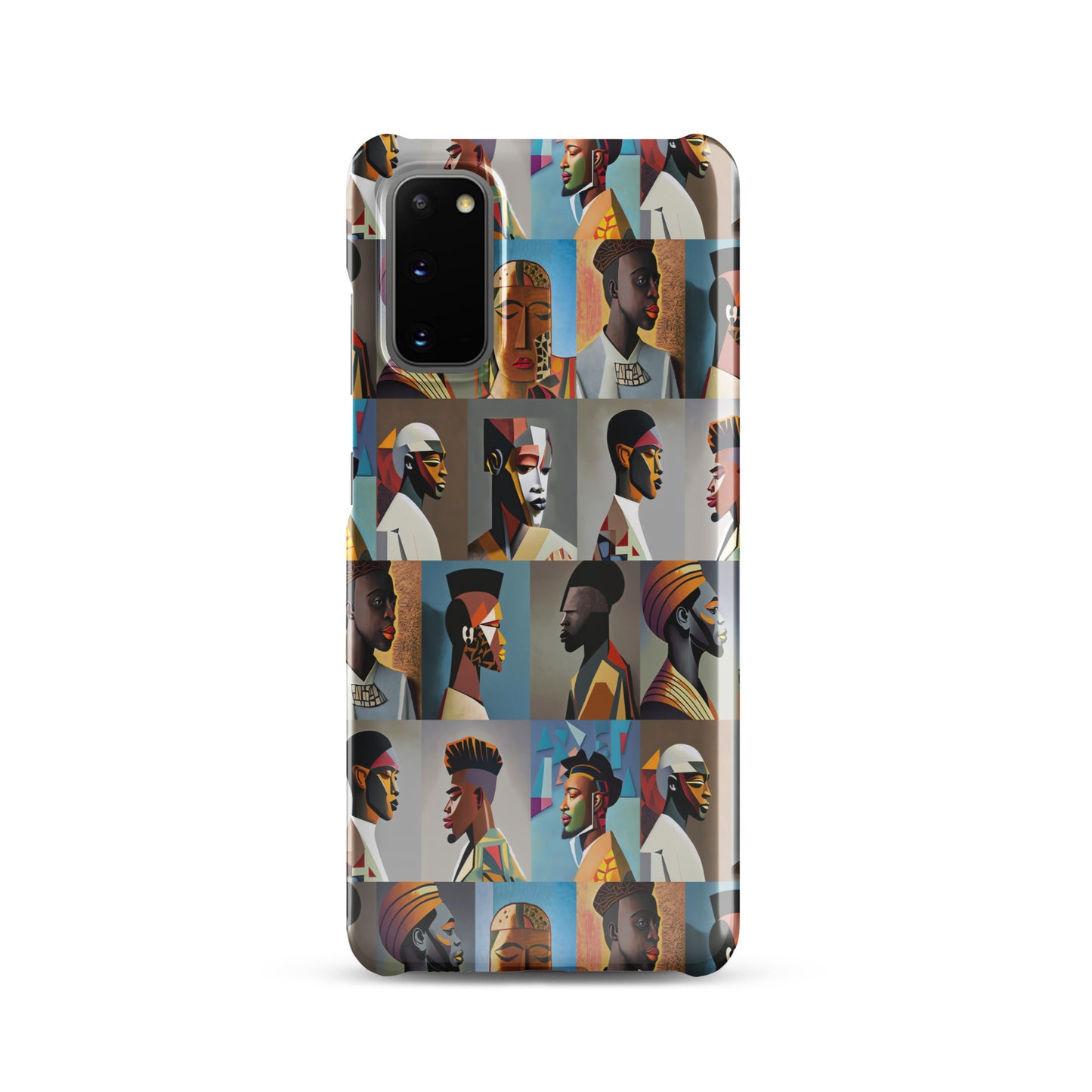 Snap case for Samsung® Kukloso Cubist Faces No 23 - Free Shipping