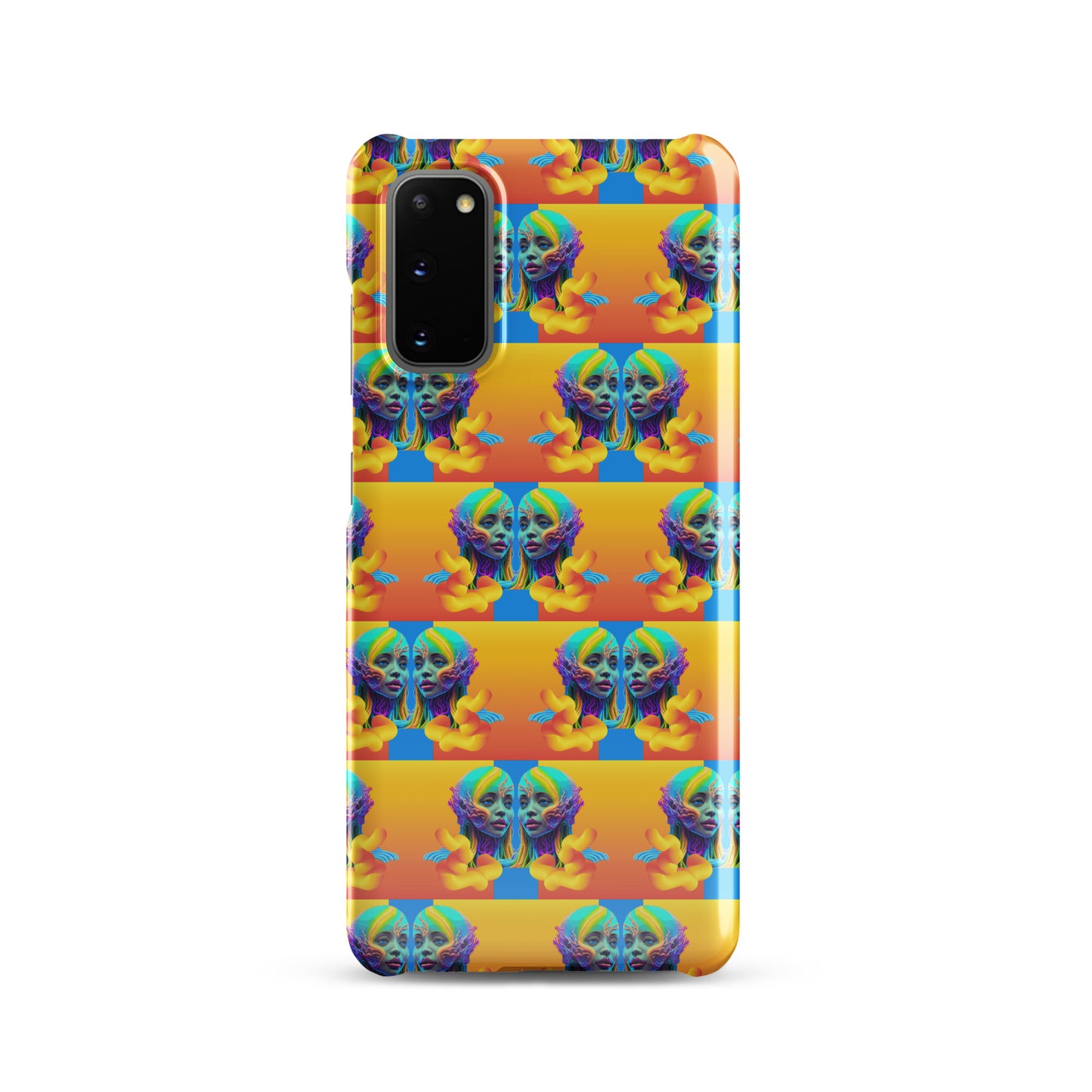 Snap case for Samsung® Kukloso Space Faces No 17 - Free Shipping - Free Shipping