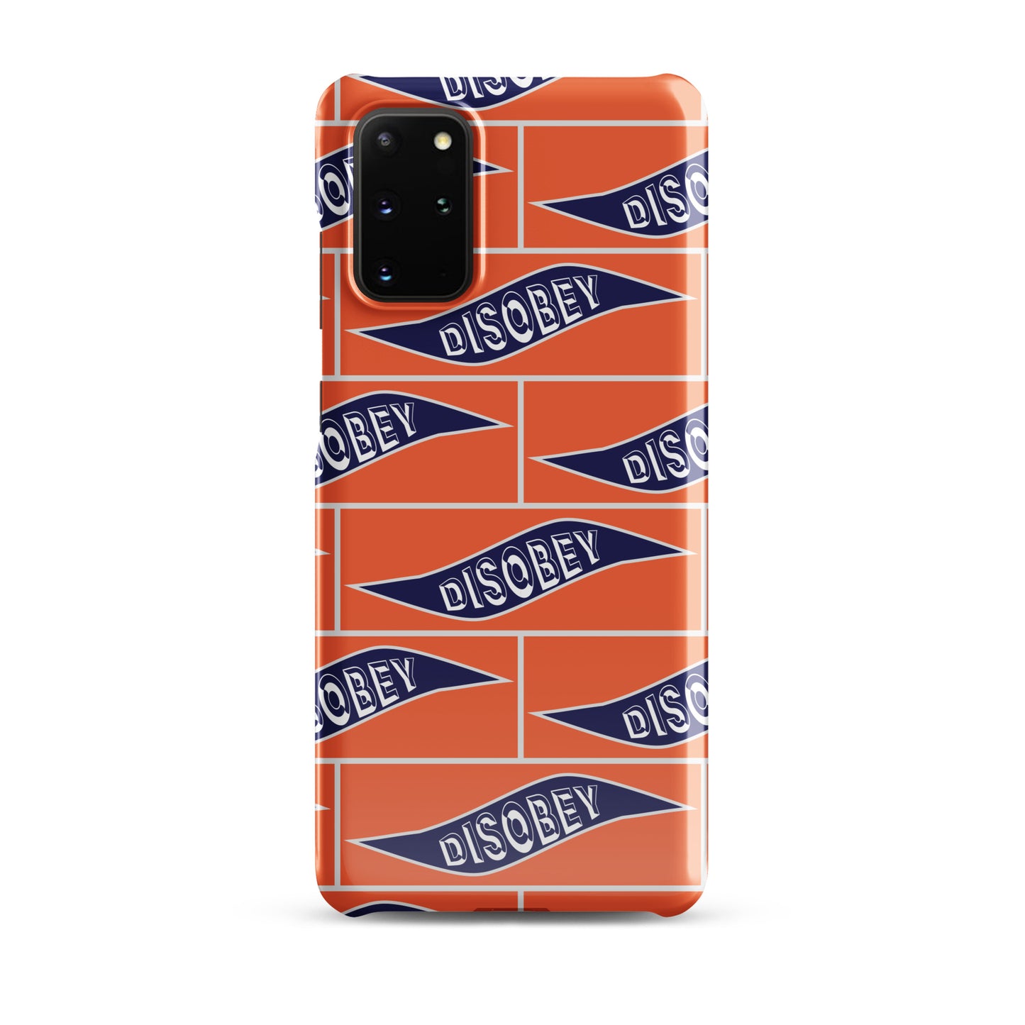 Snap case for Samsung® Kukloso Disobey Orange - Free Shipping