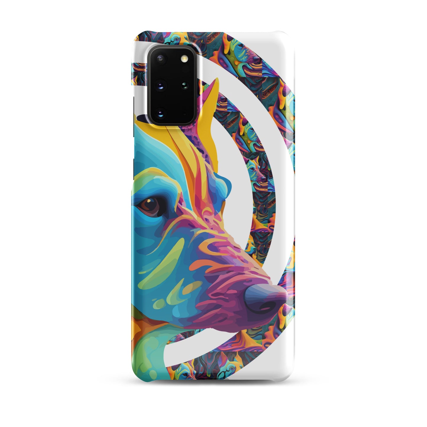 Snap case for Samsung® Kukloso German Sheperd Liquid Color Series No 1 - Free Shipping