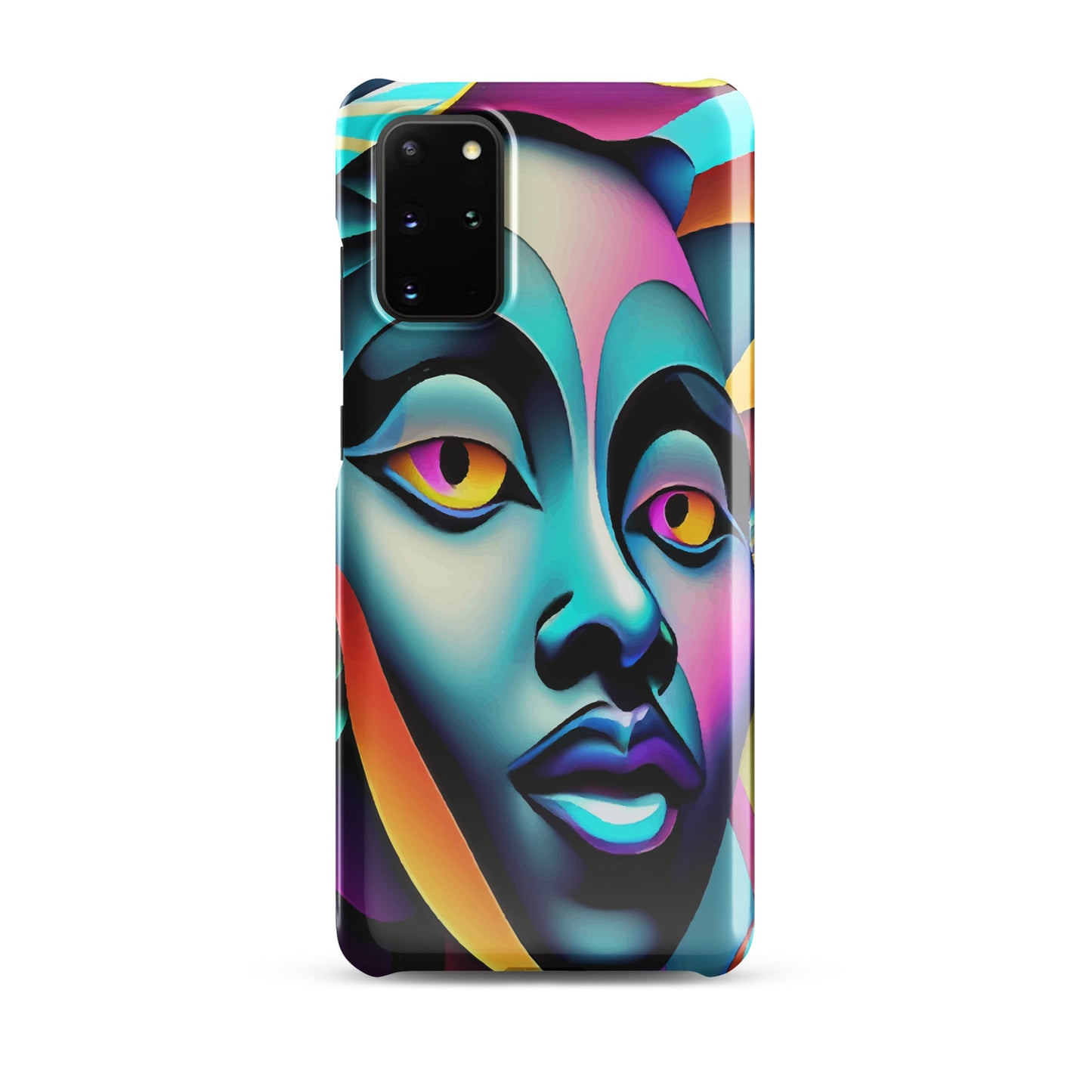 Snap case for Samsung® Kukloso Cubist Faces No 2 - Free Shipping