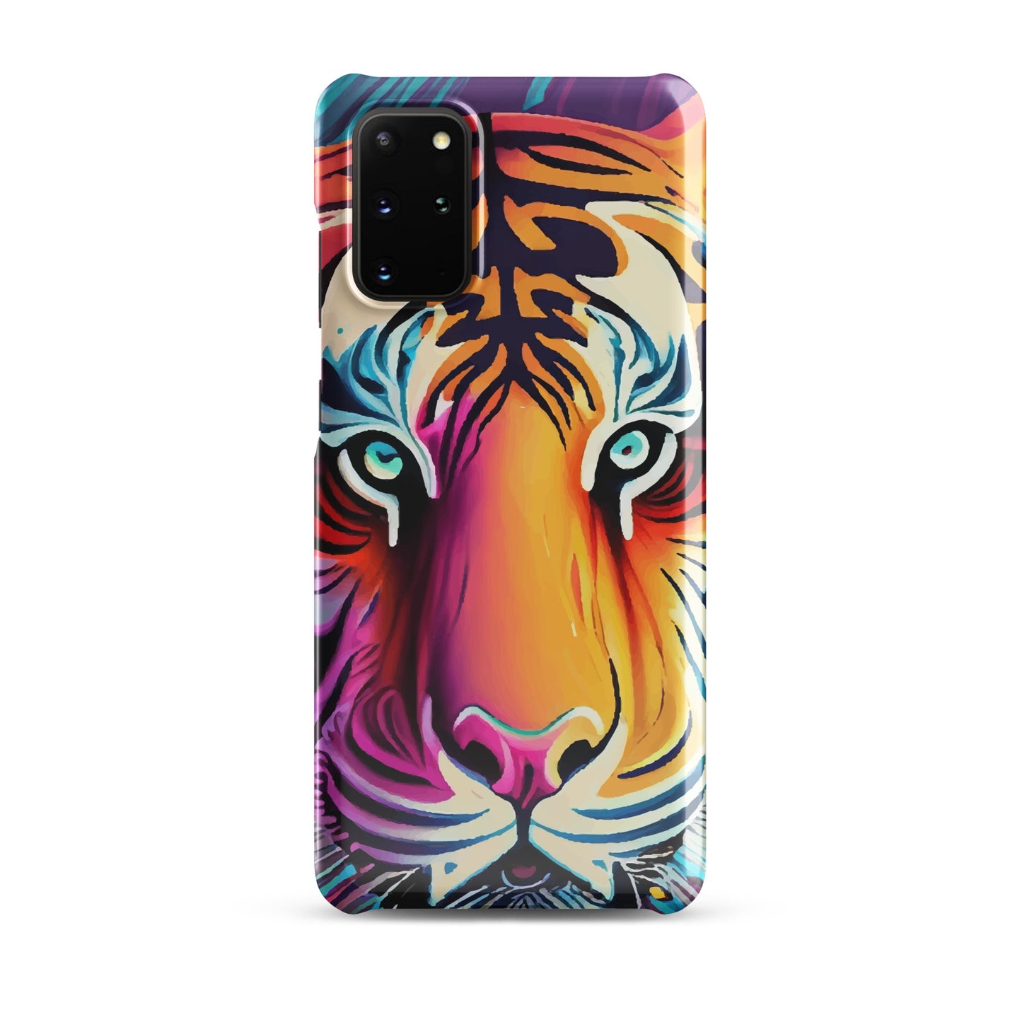 Snap case for Samsung® Kukloso Cubist Faces Mr. Tiger - Free Shipping