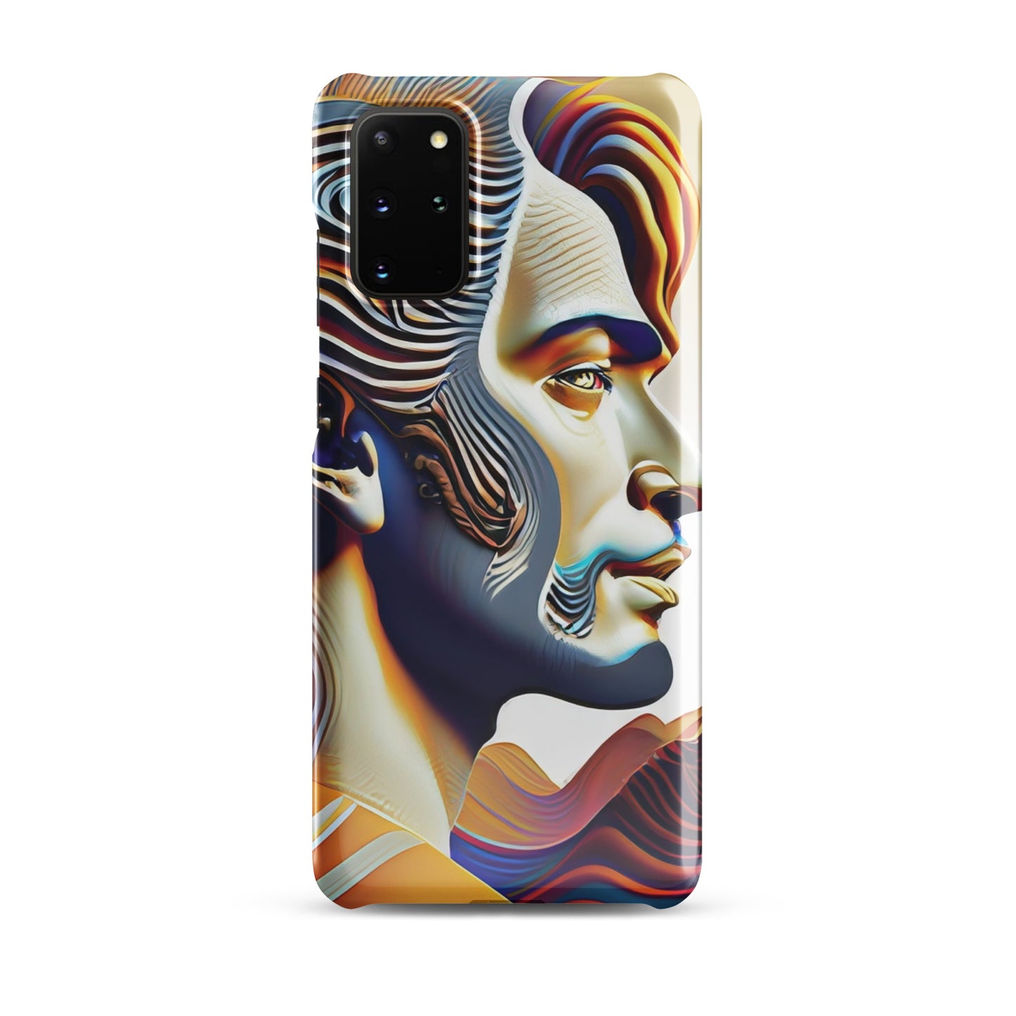 Snap case for Samsung® Kukloso Cubist Faces No 19 - Free Shipping