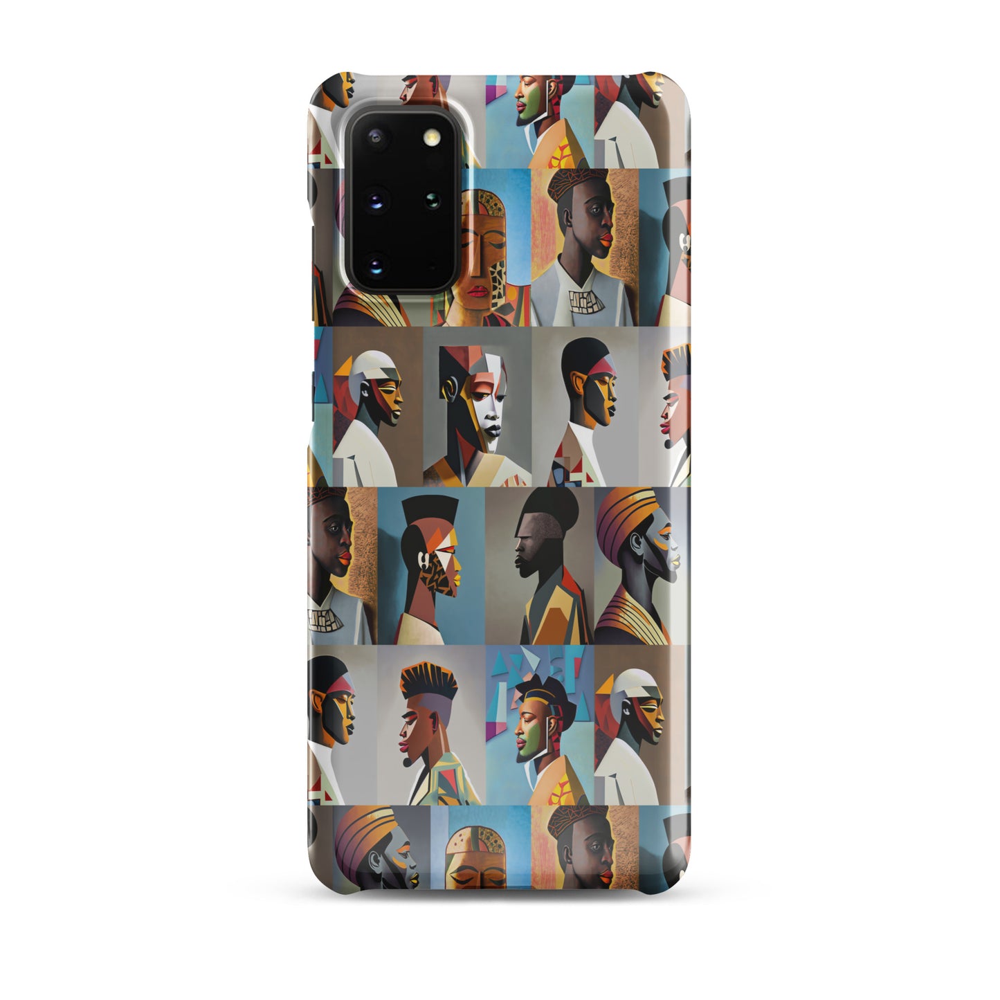 Snap case for Samsung® Kukloso Cubist Faces No 23 - Free Shipping