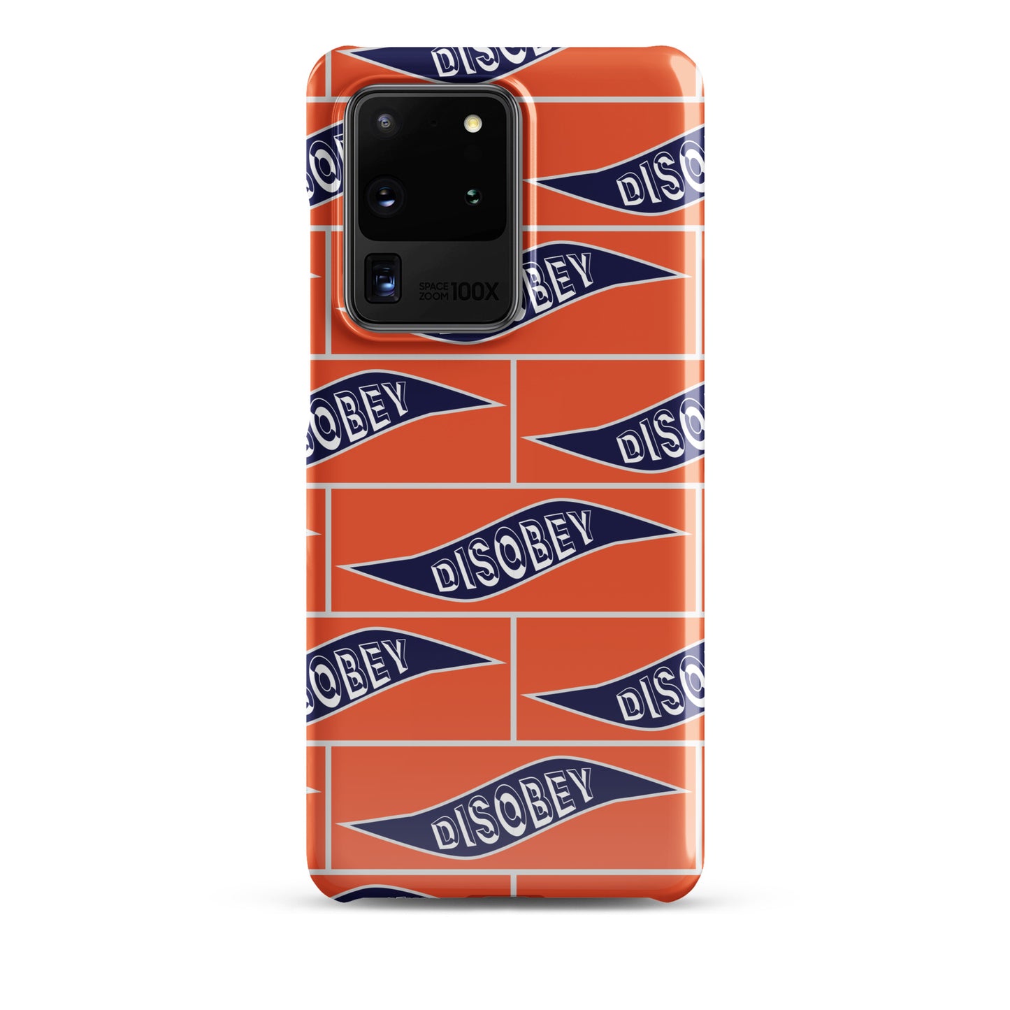 Snap case for Samsung® Kukloso Disobey Orange - Free Shipping