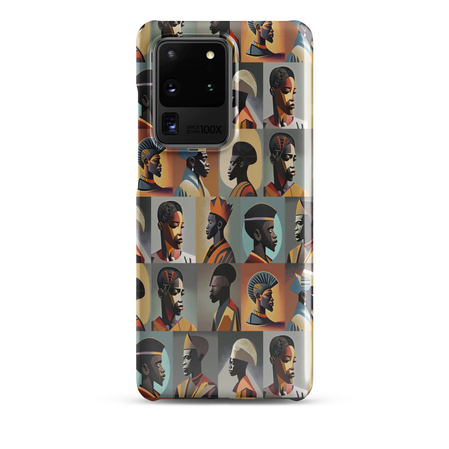 Snap case for Samsung® Kukloso Cubist Faces Collage No 24 - Free Shipping