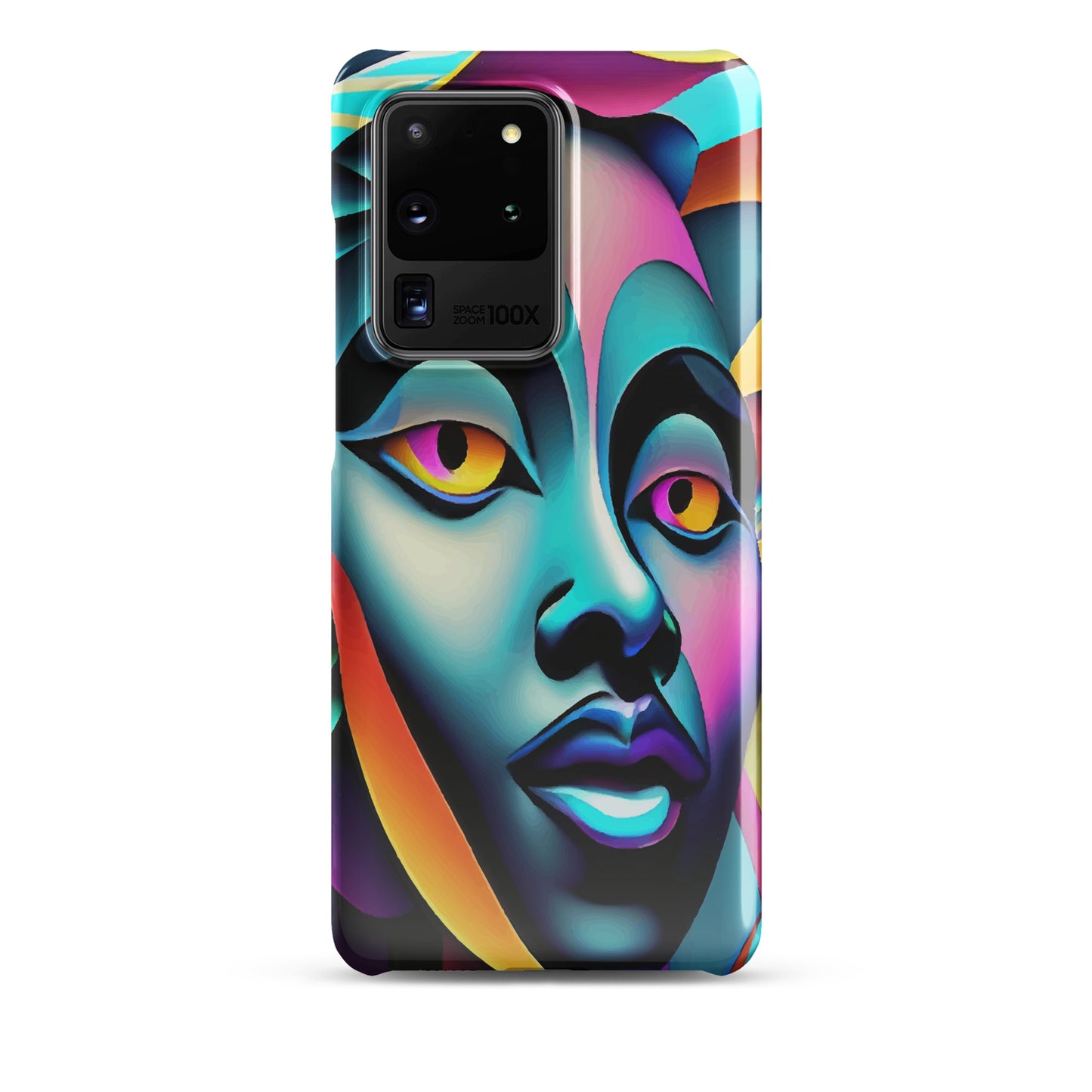 Snap case for Samsung® Kukloso Cubist Faces No 2 - Free Shipping