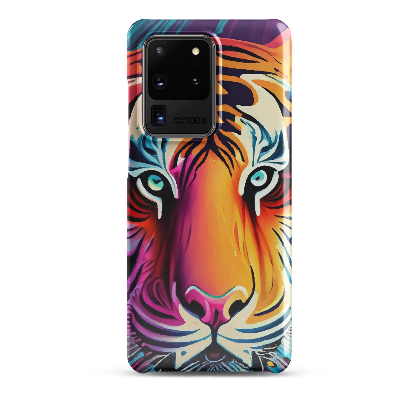 Snap case for Samsung® Kukloso Cubist Faces Mr. Tiger - Free Shipping