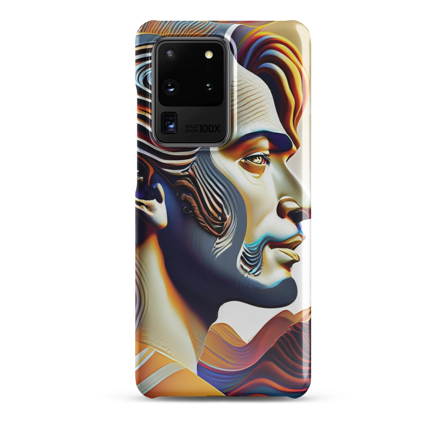 Snap case for Samsung® Kukloso Cubist Faces No 19 - Free Shipping